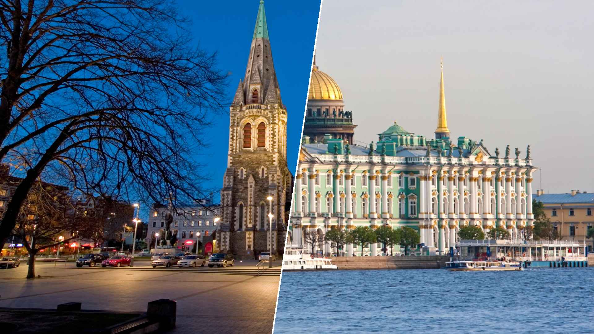 Christchurch to Saint Petersburg