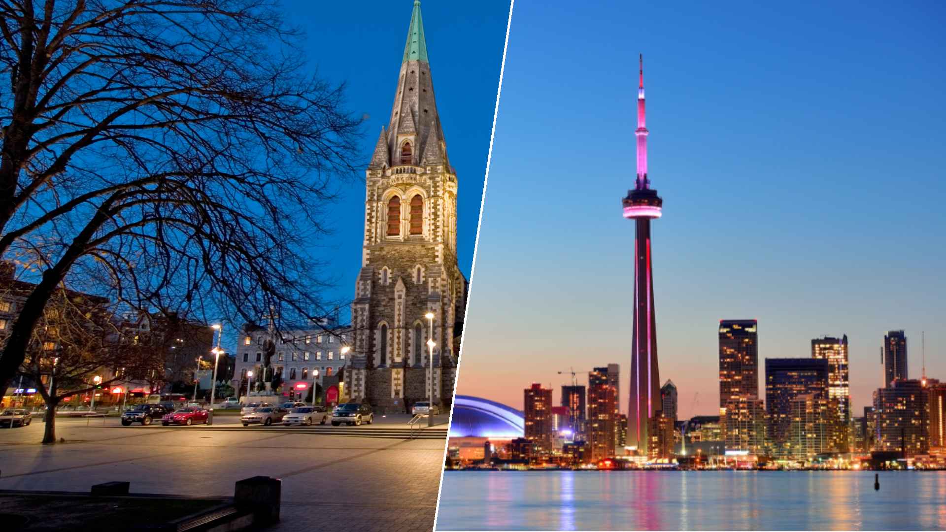 Christchurch to Toronto