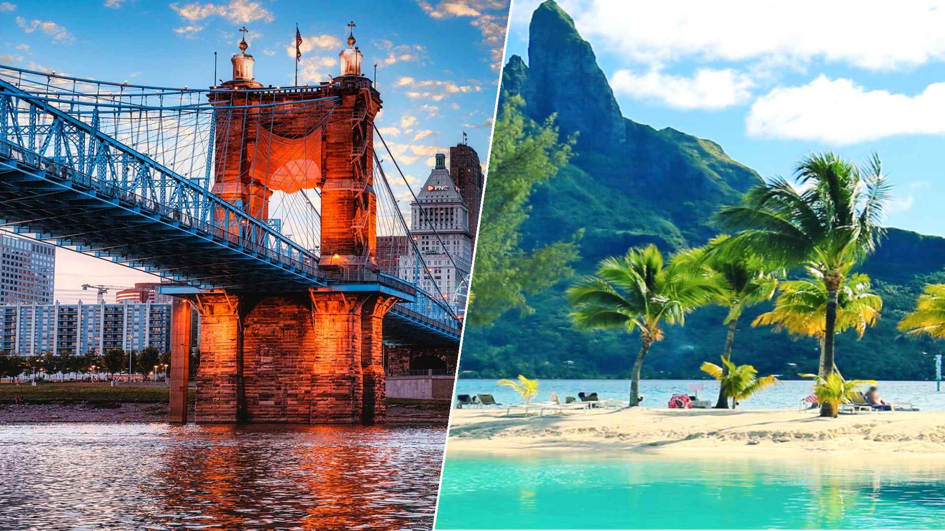 Cincinnati to Bora Bora