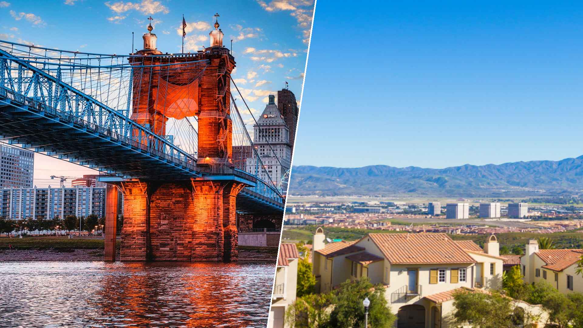 Cincinnati to Irvine