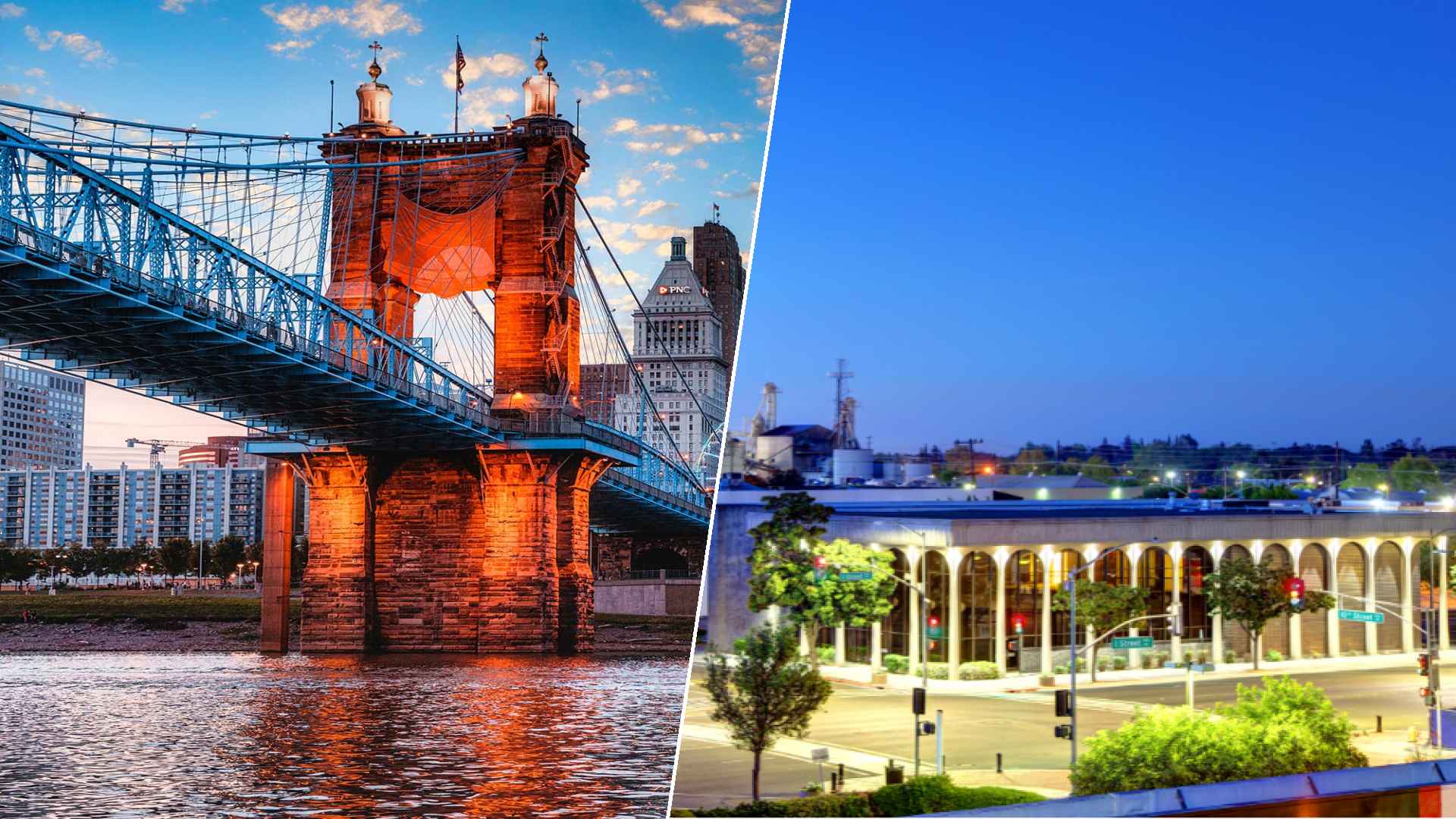 Cincinnati to Modesto