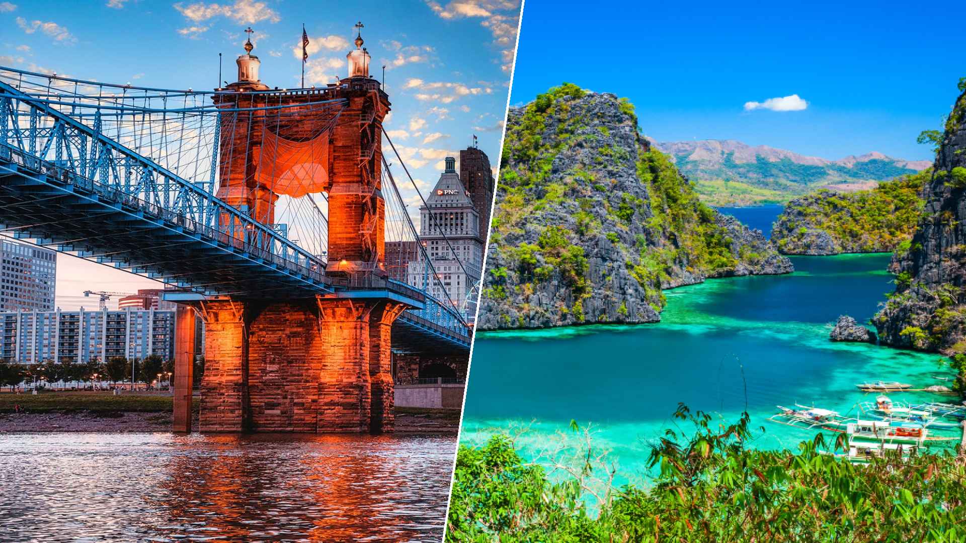 Cincinnati to Palawan