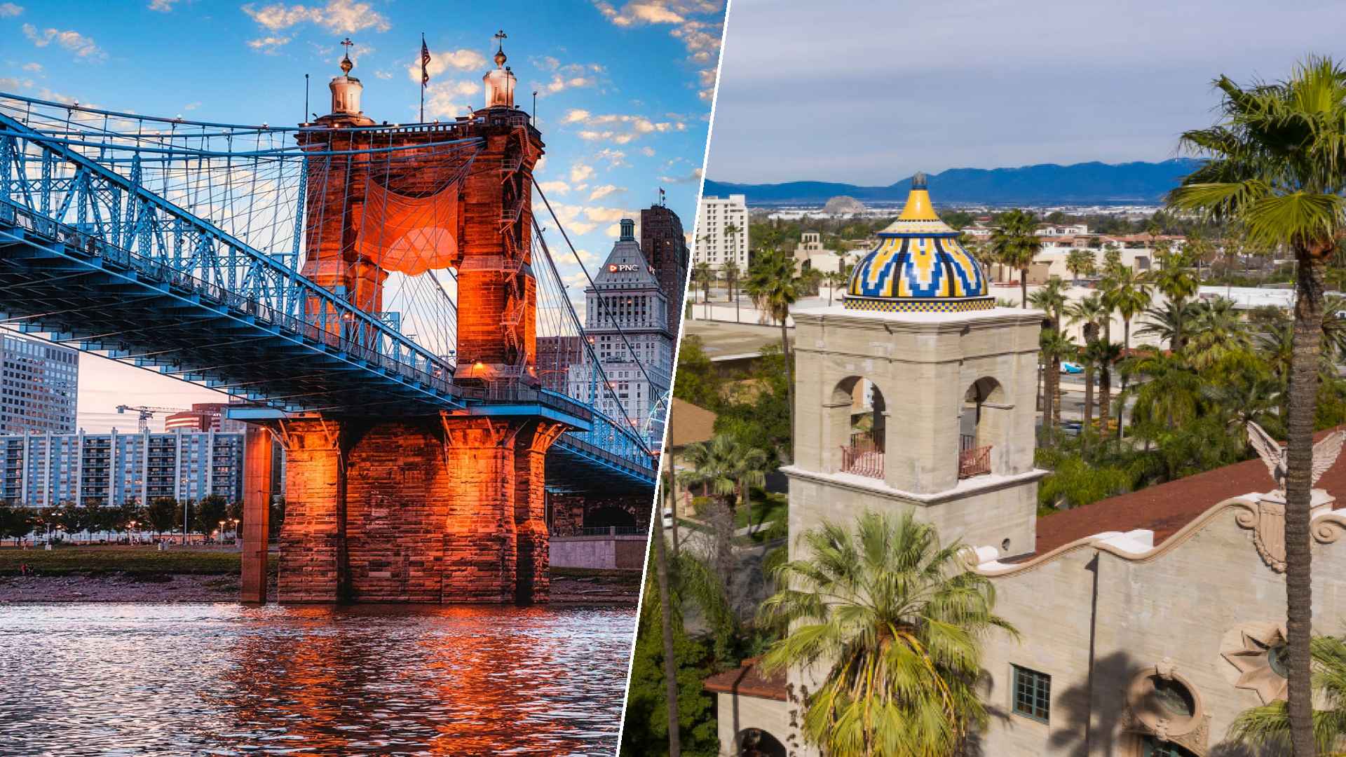 Cincinnati to Riverside