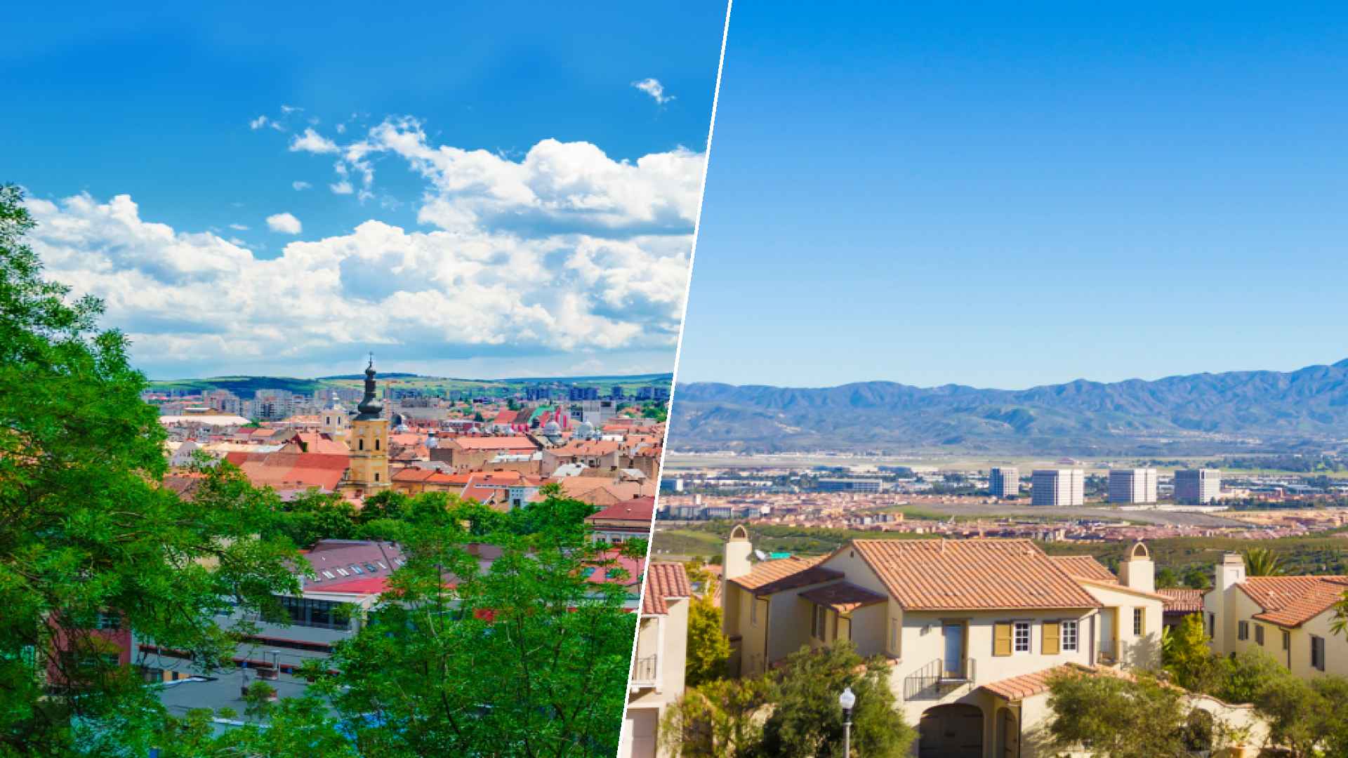 Cluj-Napoca to Irvine