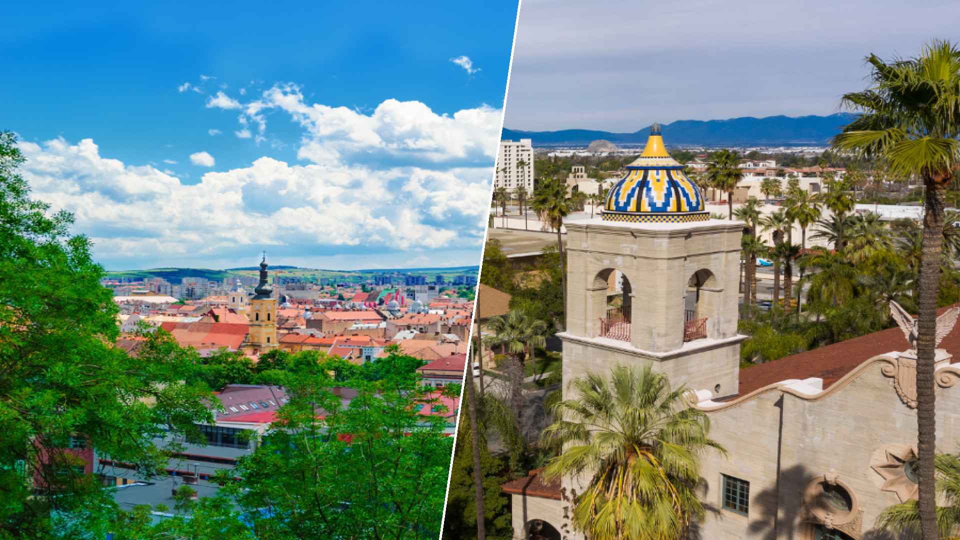 Cluj-Napoca to Riverside