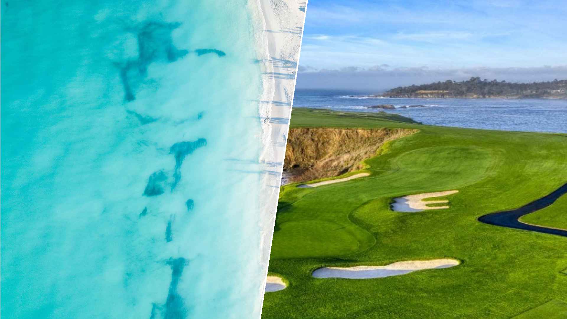 Cockburn Town to Pebble Beach Golf Links