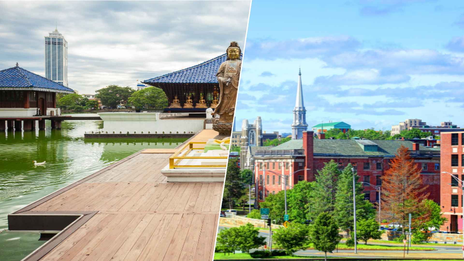 Colombo to Worcester