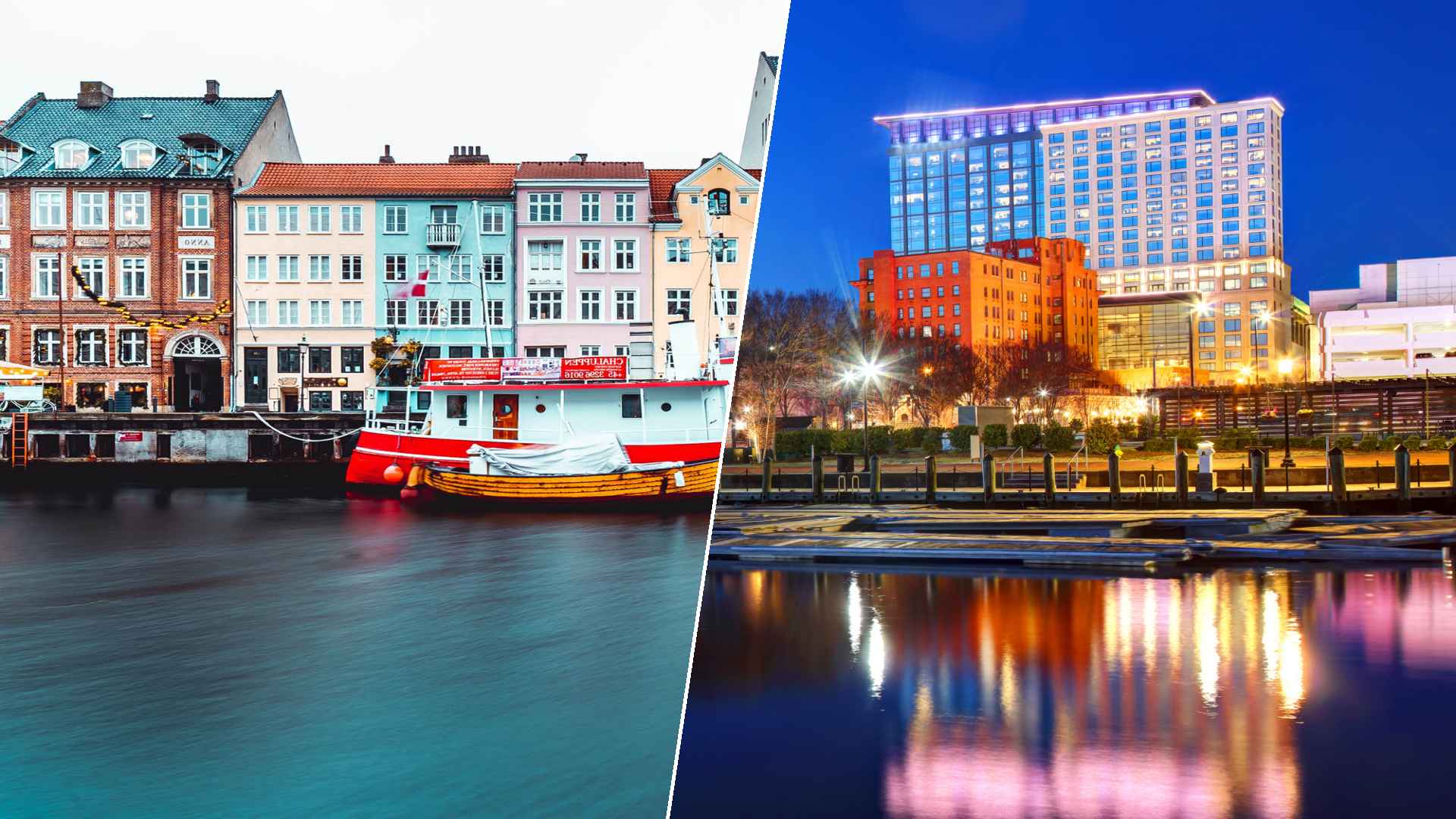 Copenhagen to Norfolk