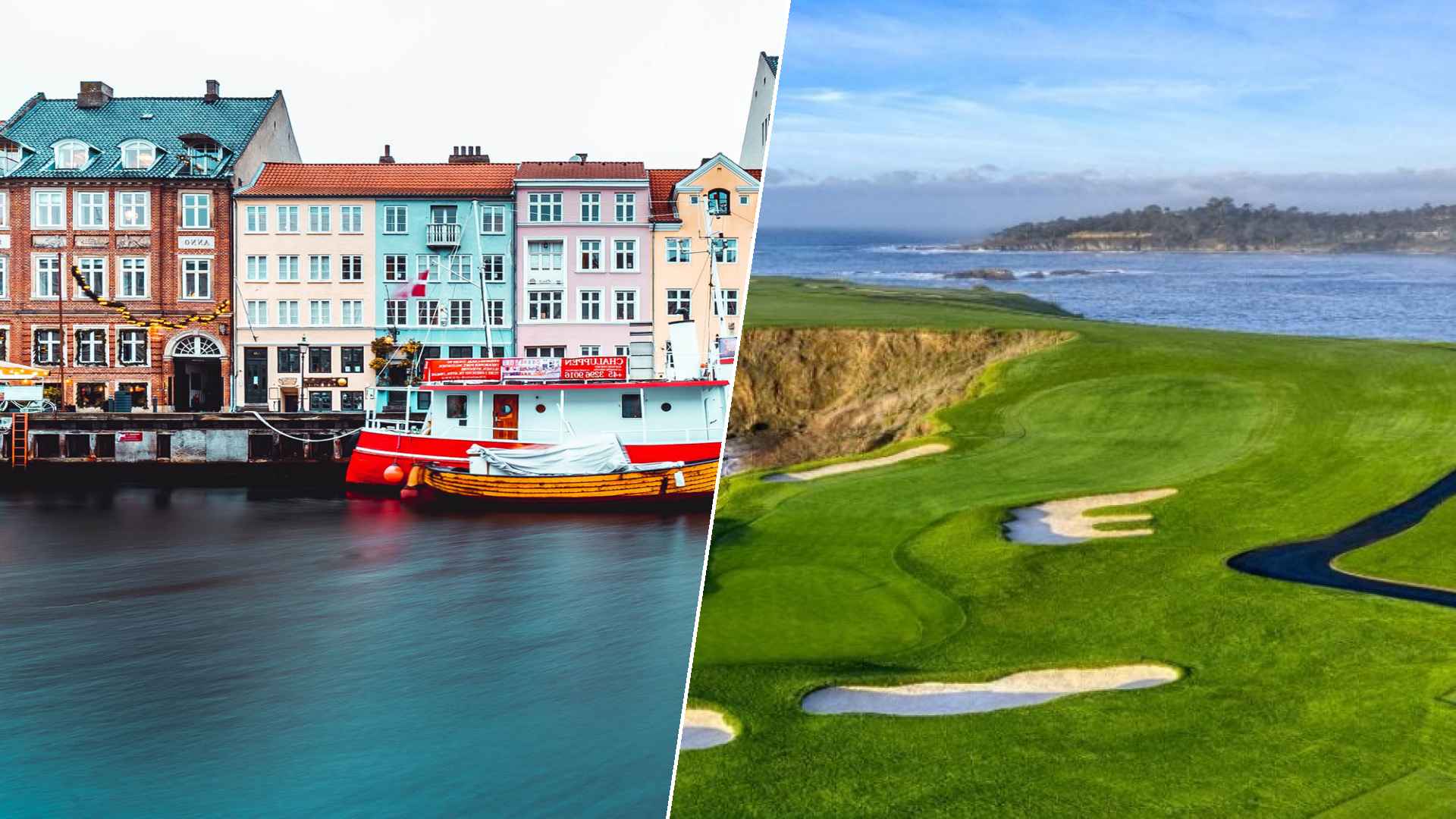 Copenhagen to Pebble Beach Golf Links