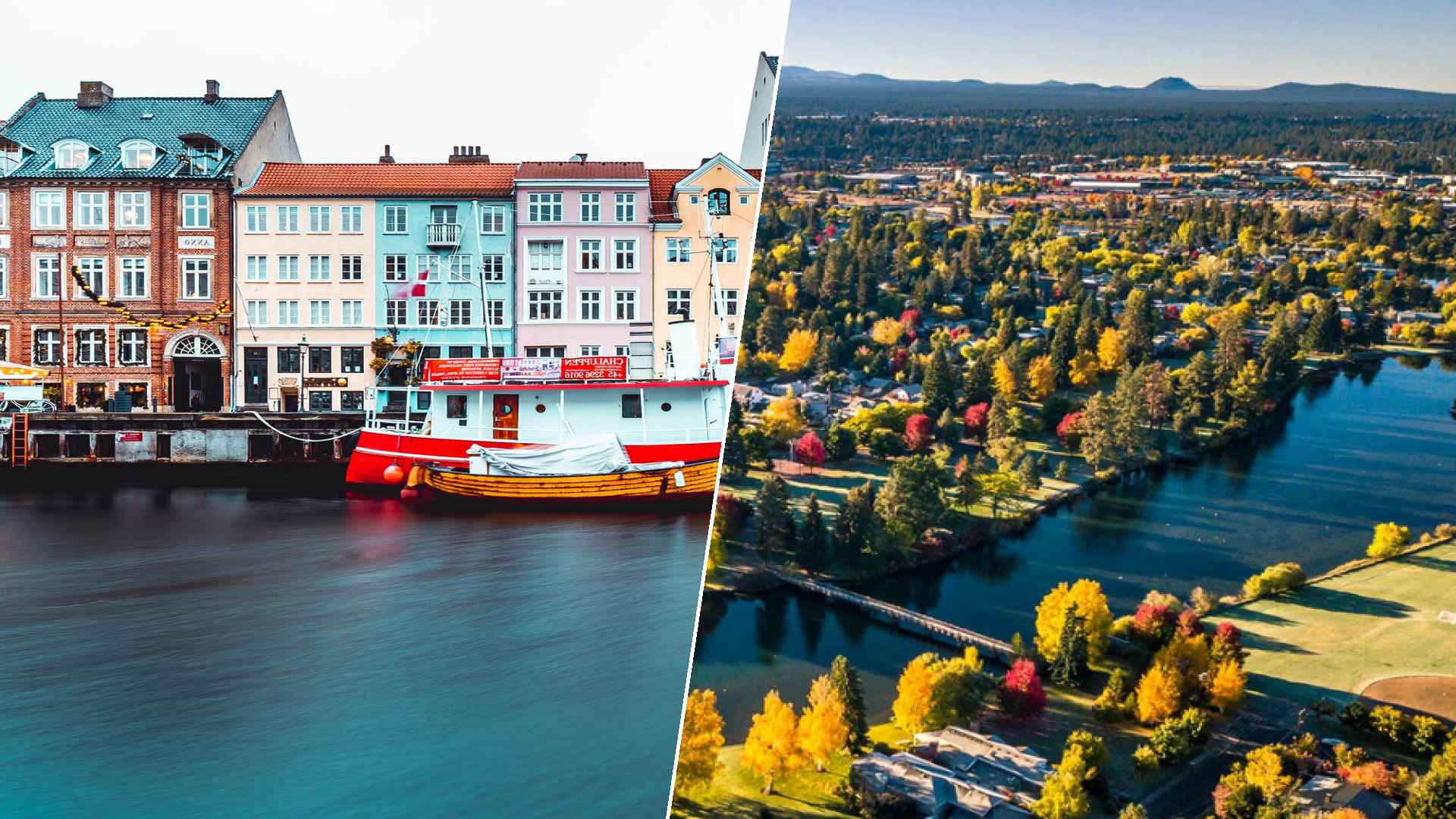 Copenhagen to Red Deer