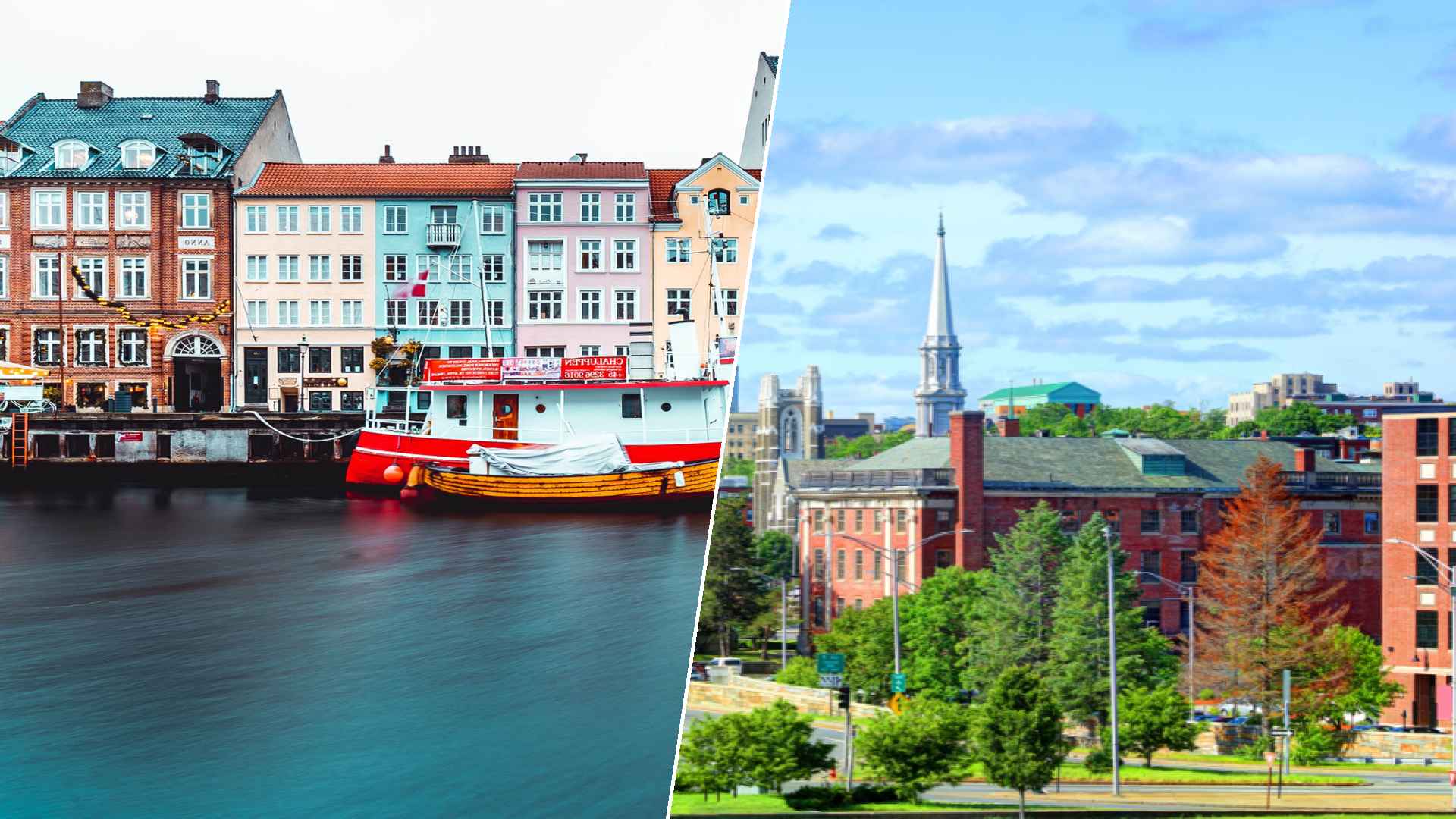 Copenhagen to Worcester