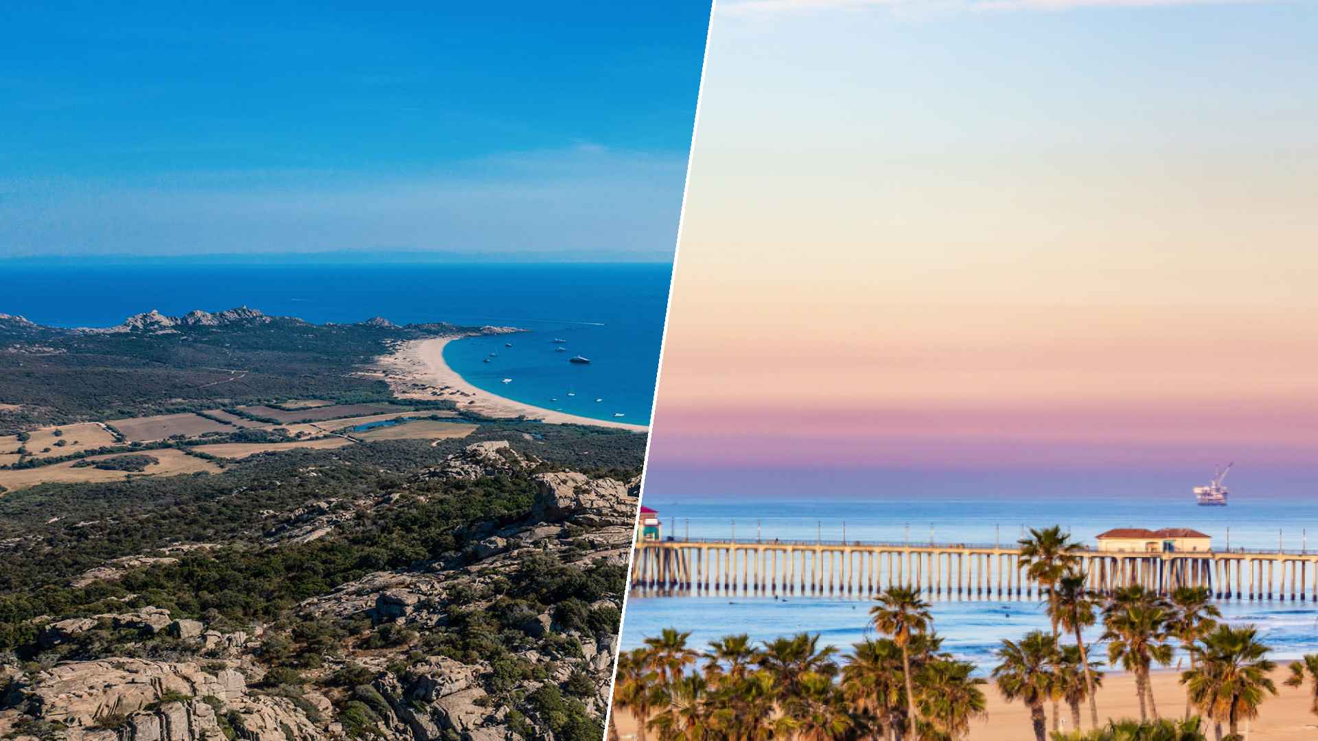 Corsica to Huntington Beach