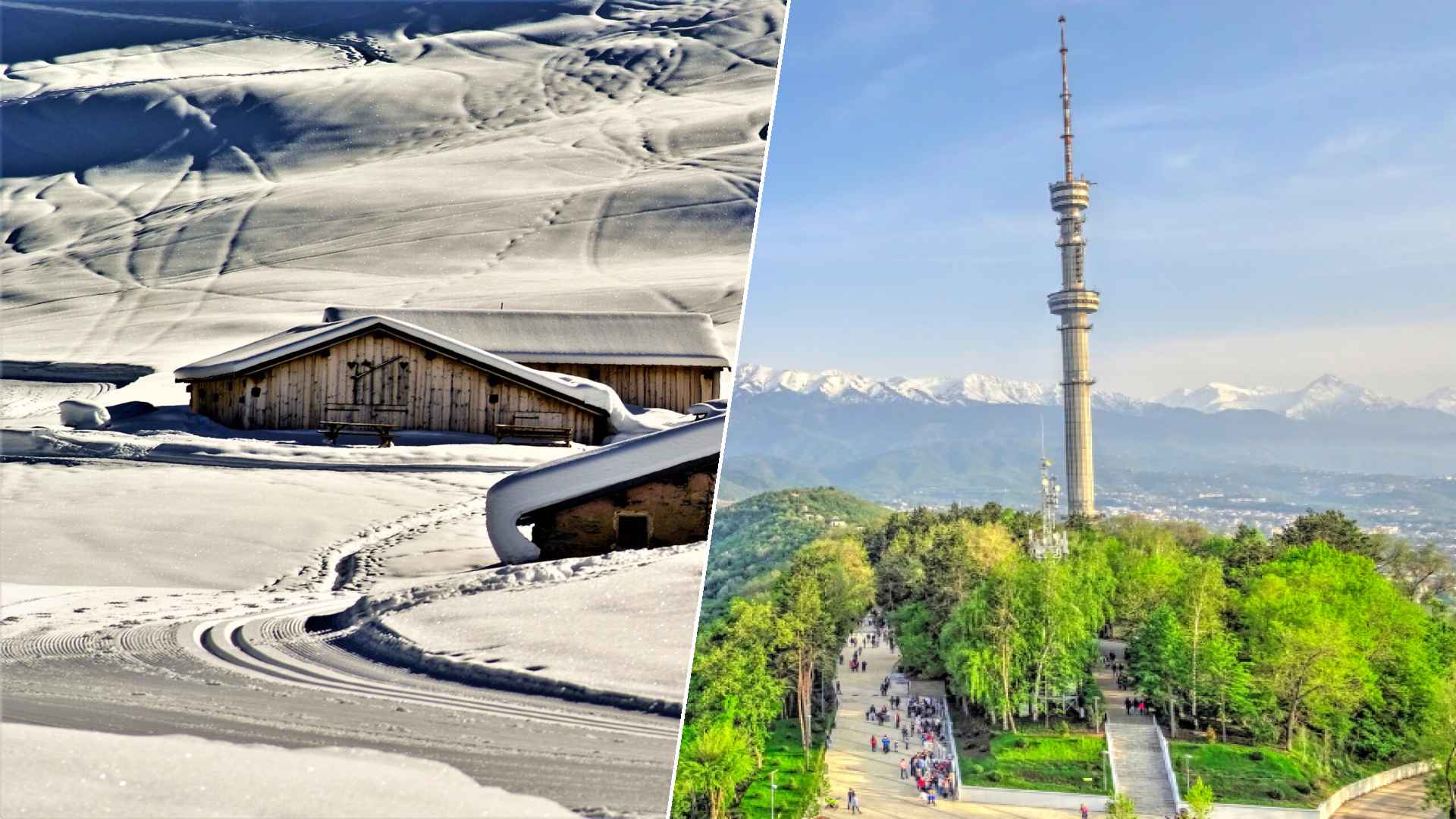 Courchevel to Almaty