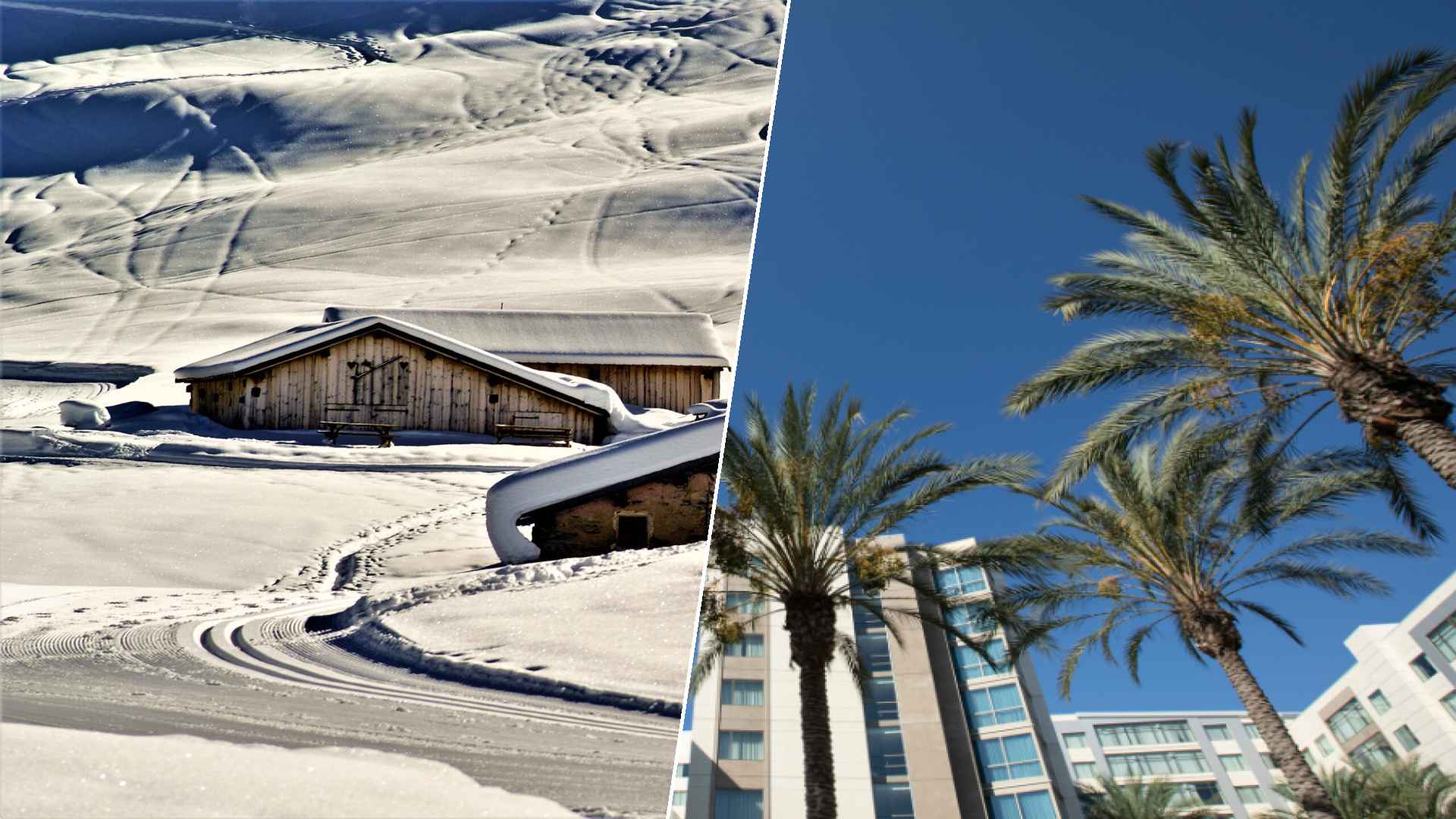 Courchevel to Anaheim