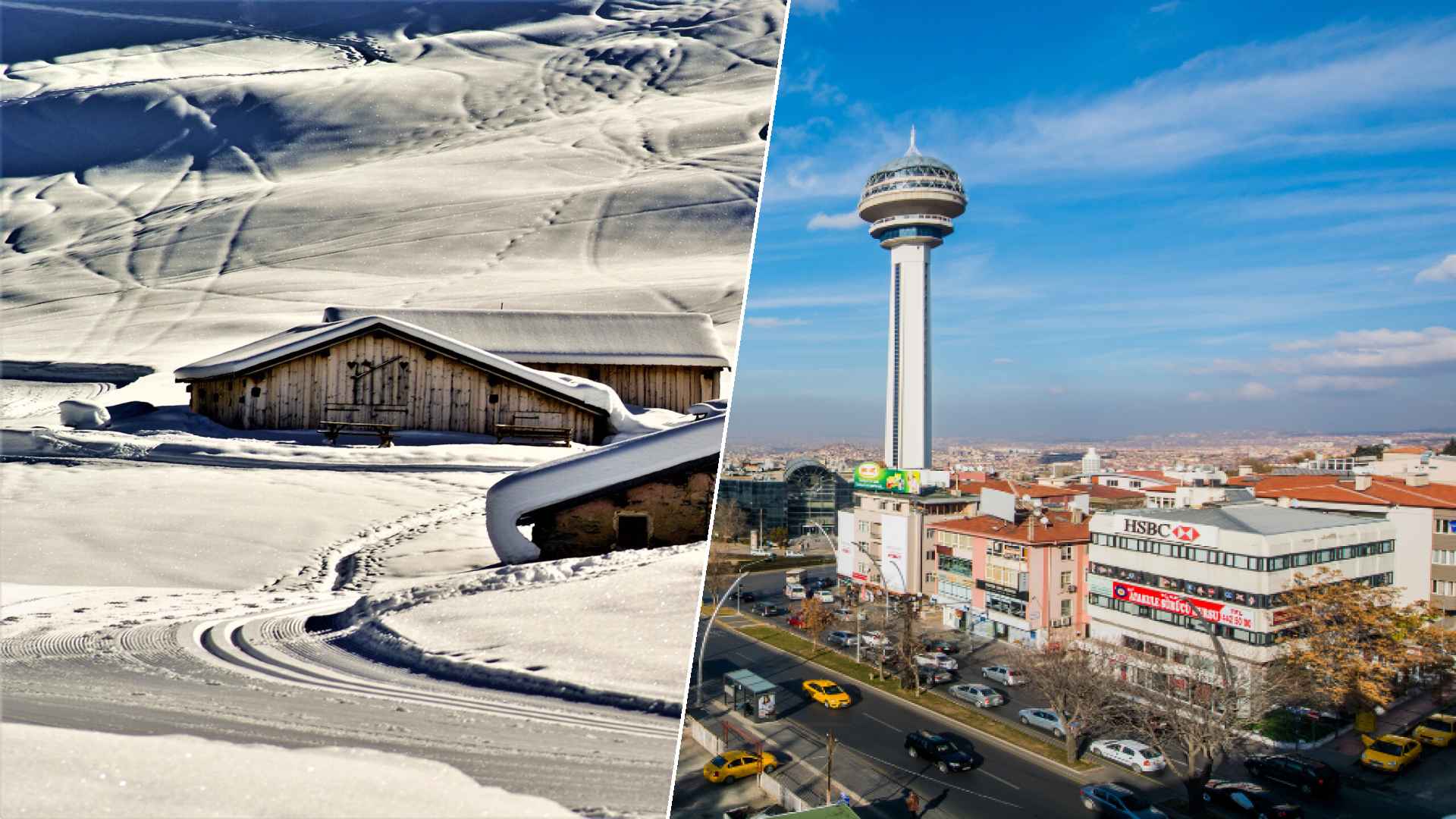 Courchevel to Ankara