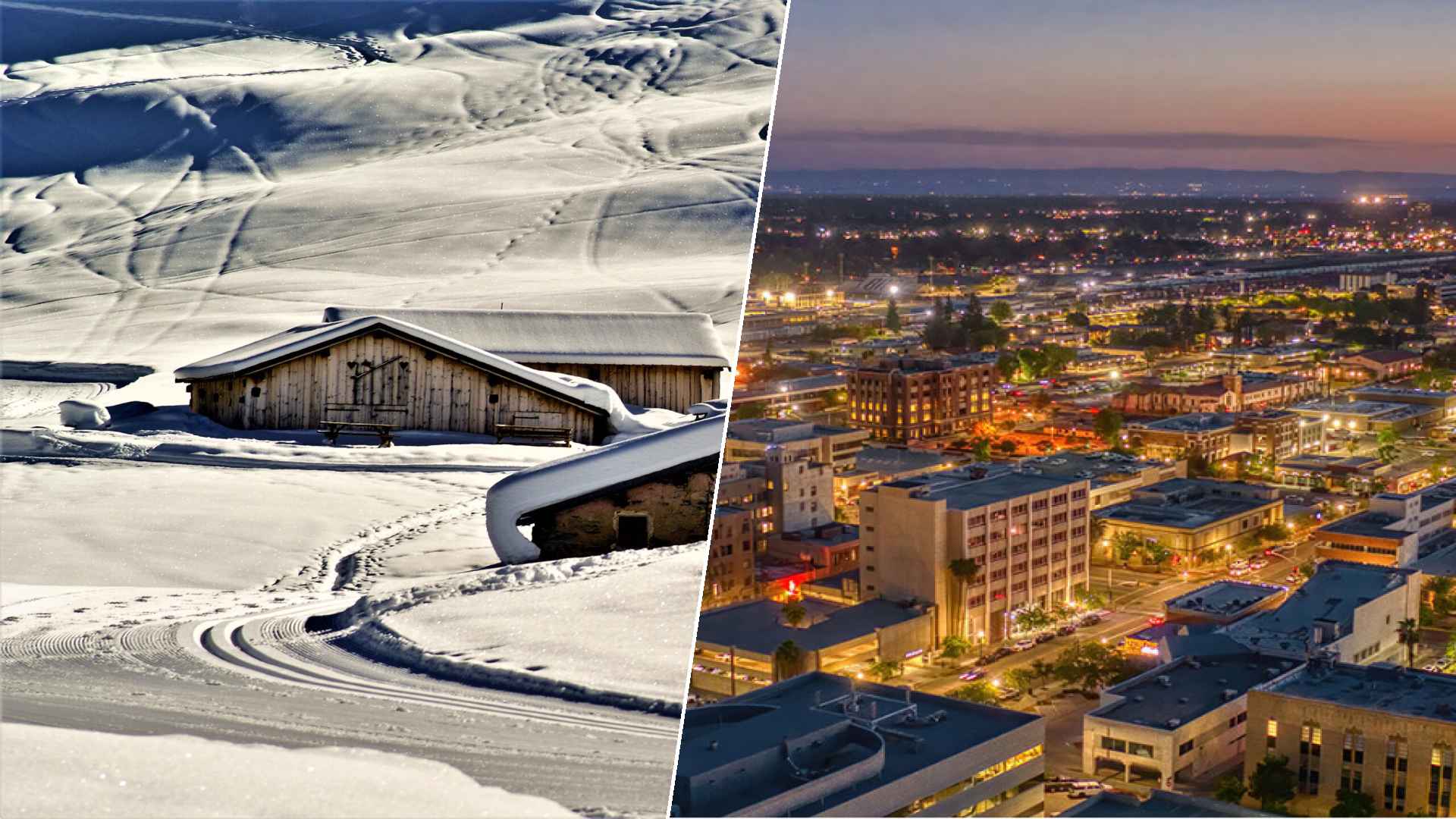 Courchevel to Bakersfield