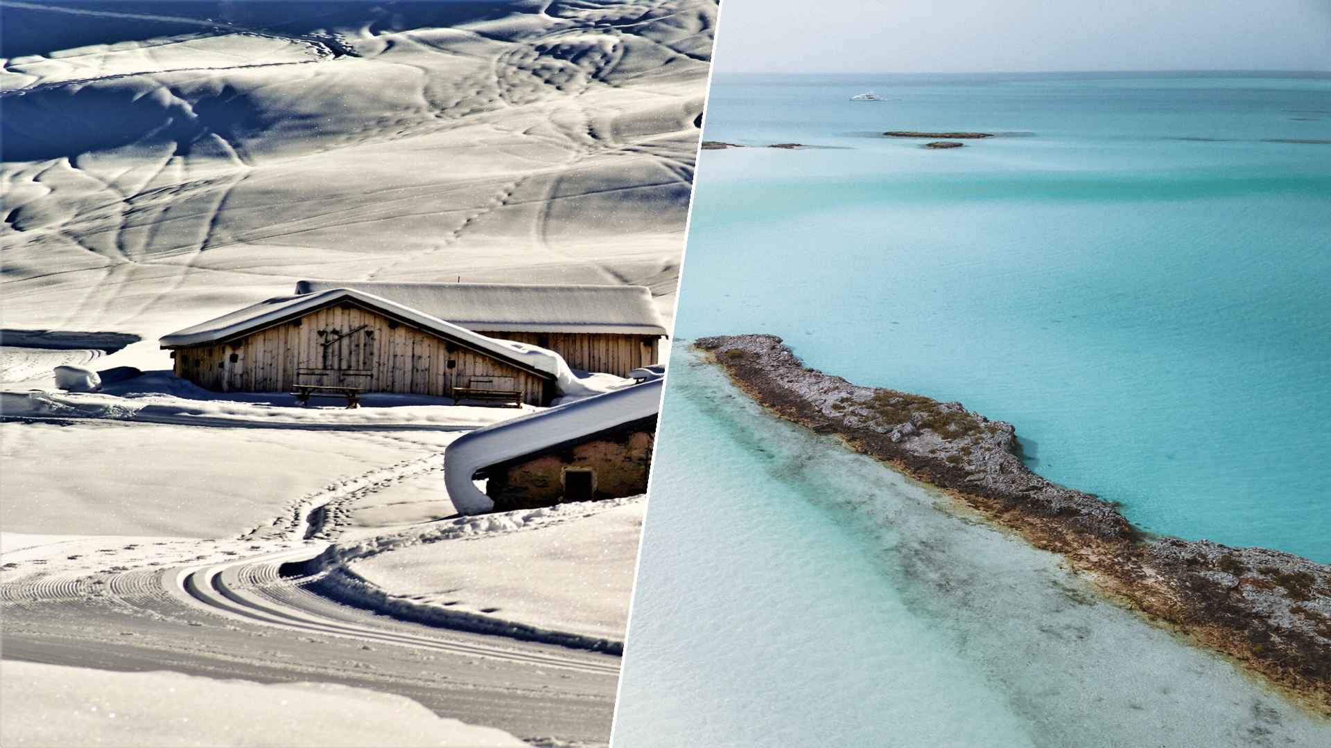 Courchevel to Berry Islands