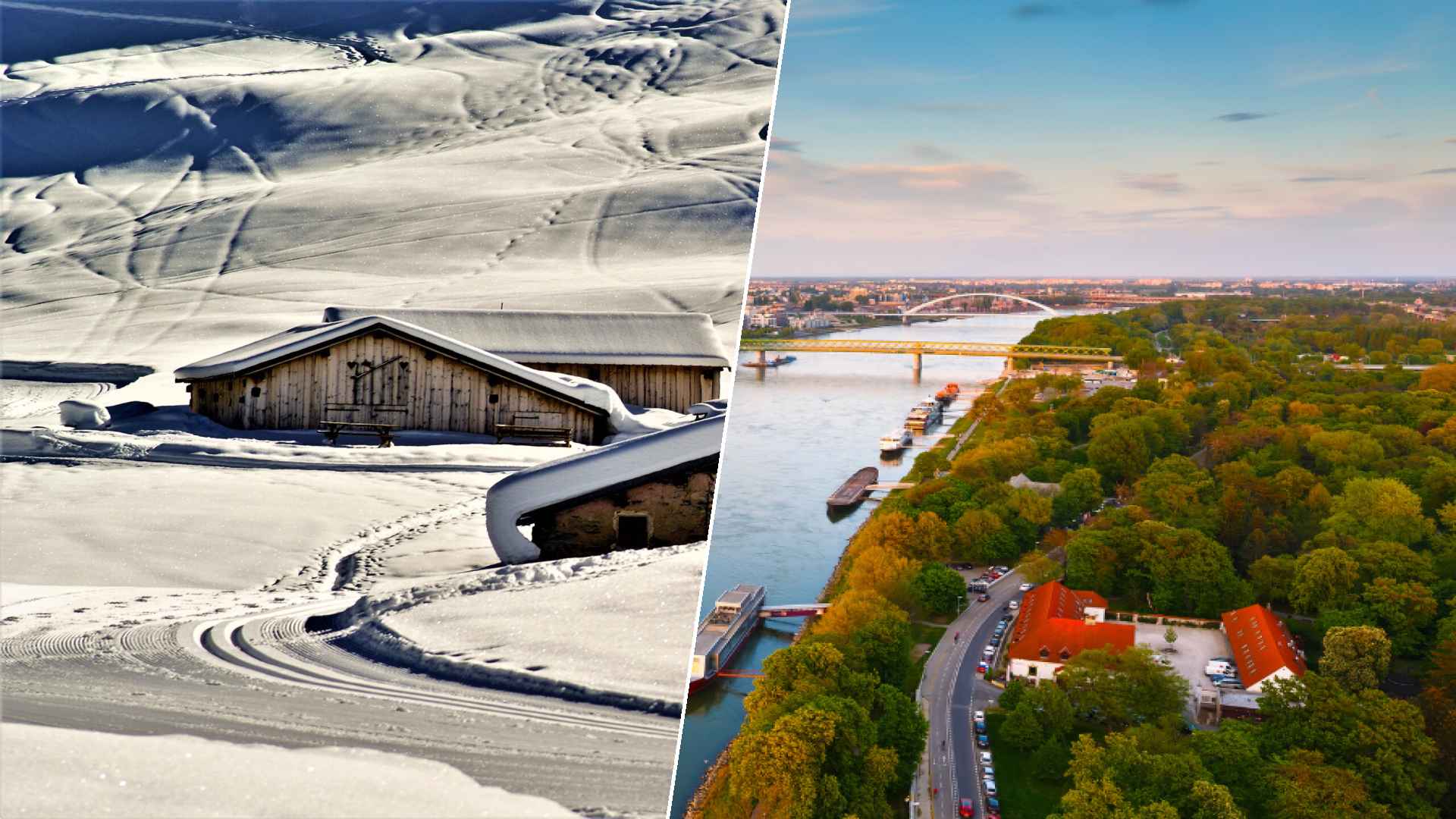 Courchevel to Bratislava