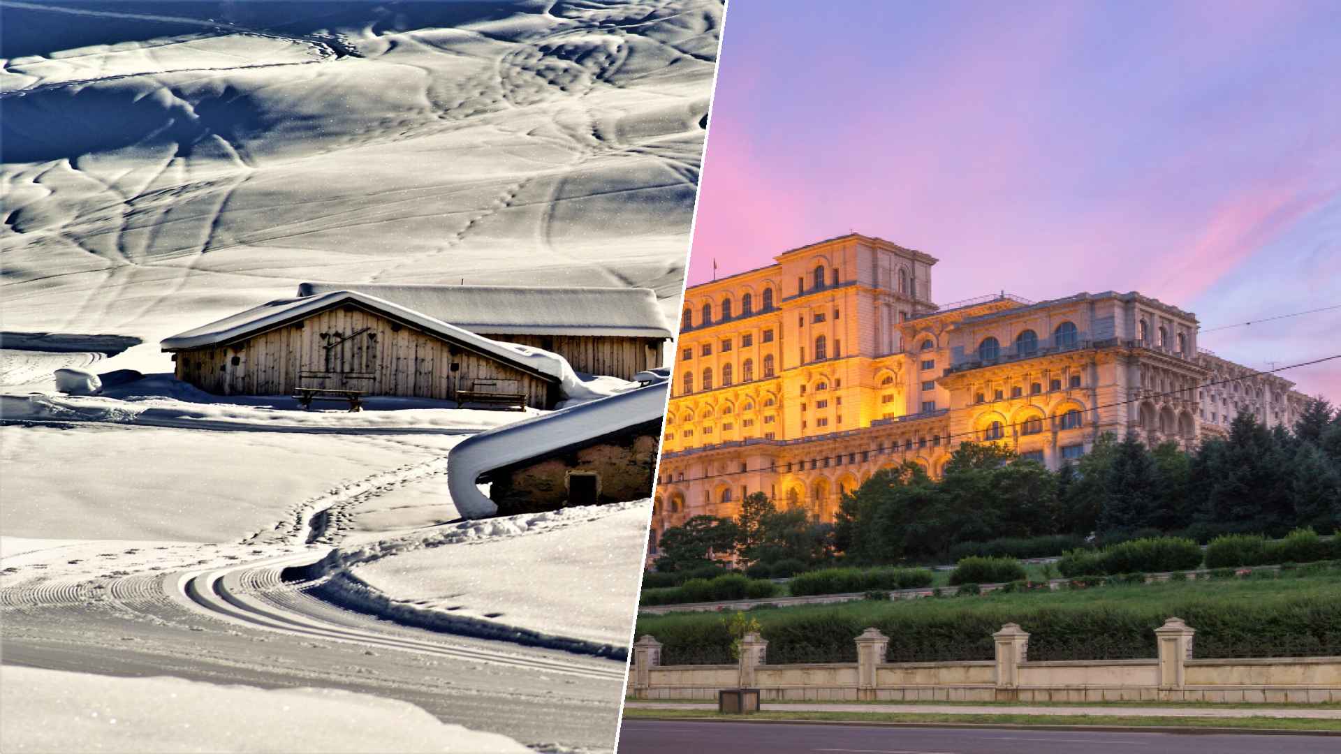 Courchevel to Bucharest