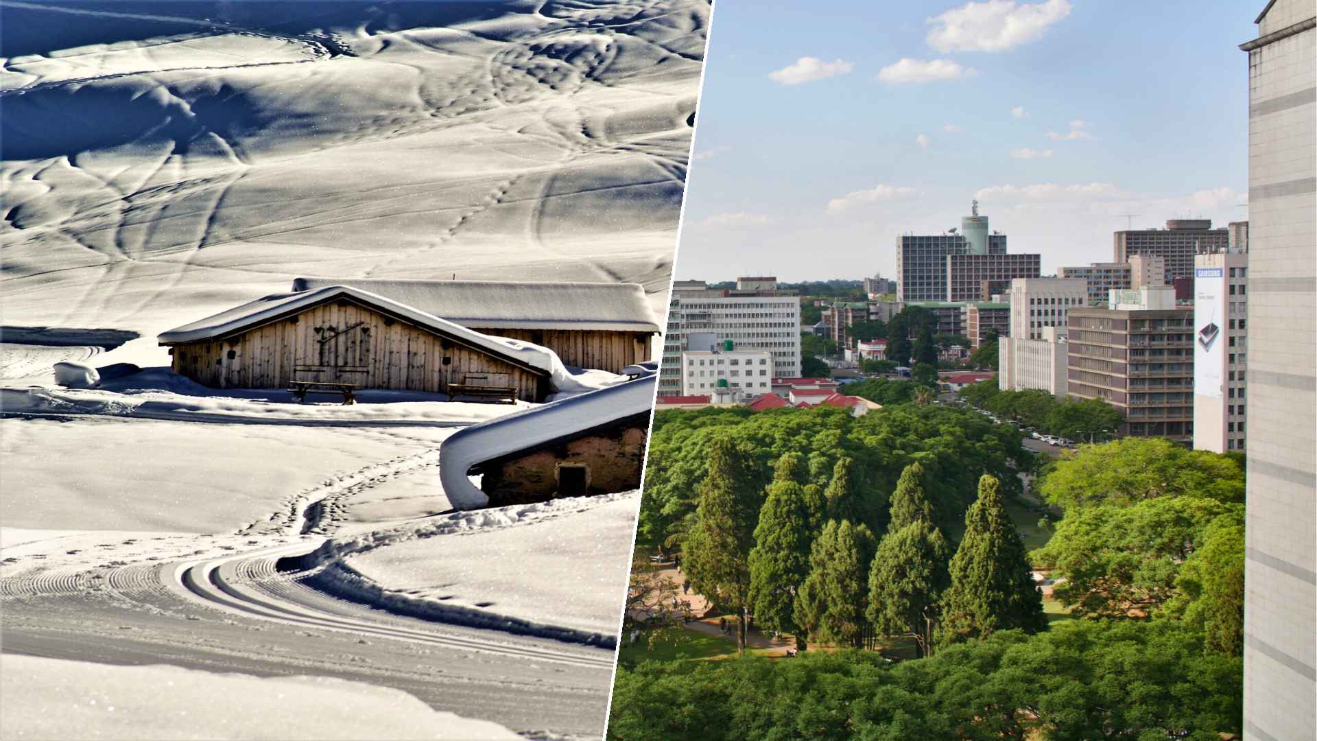 Courchevel to Harare