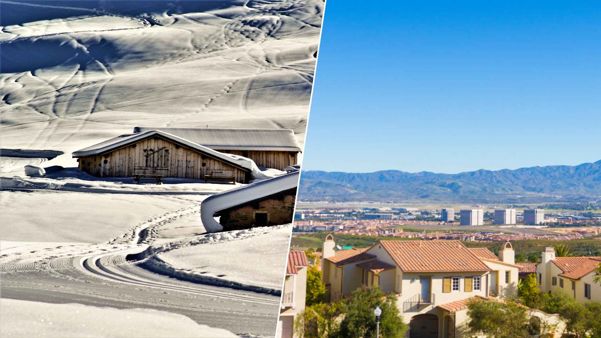 Courchevel to Irvine