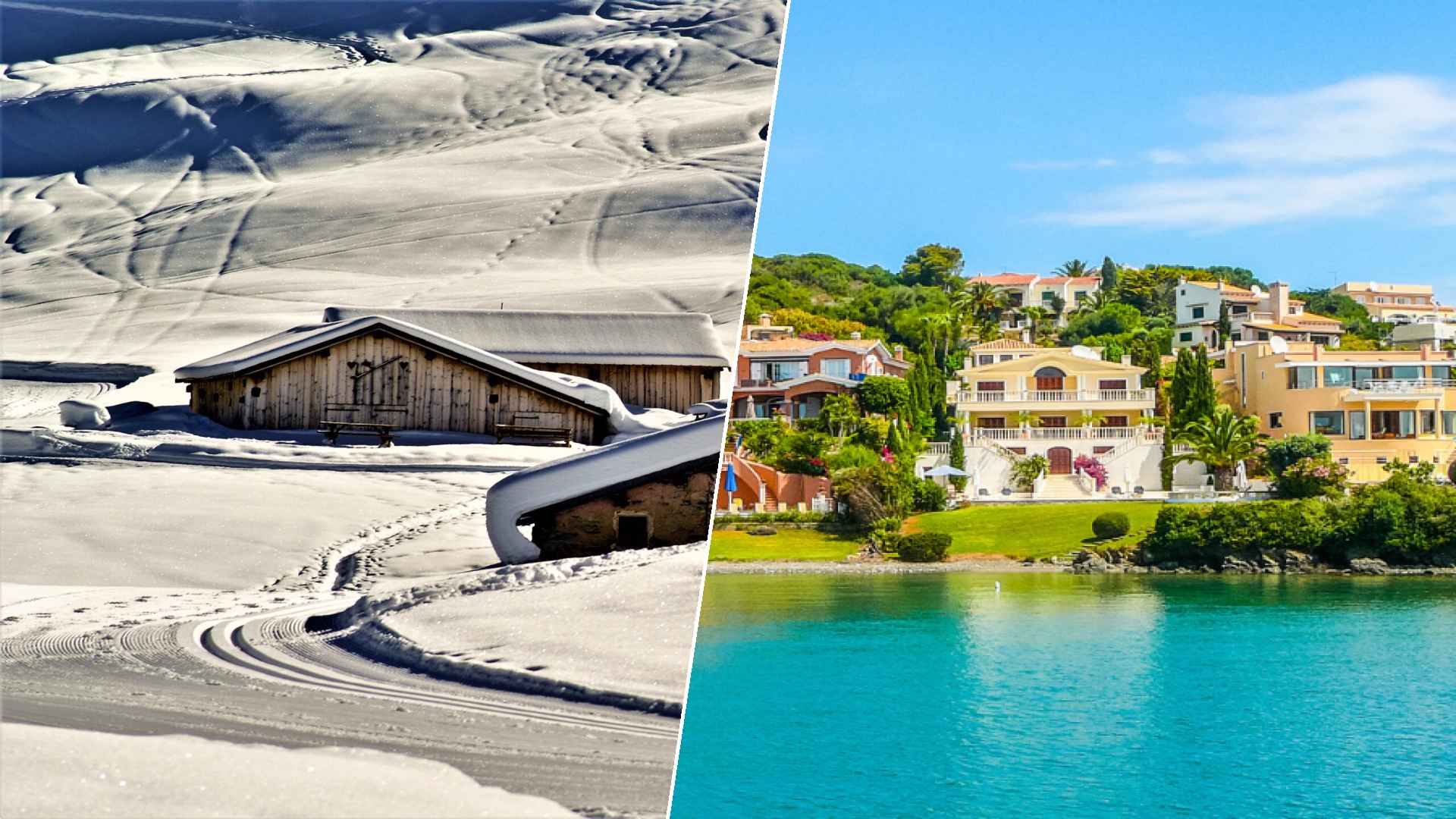 Courchevel to Menorca