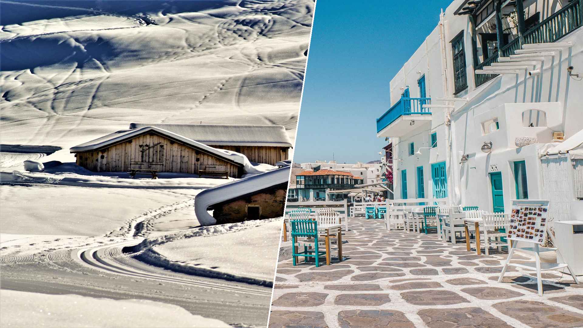 Courchevel to Mykonos