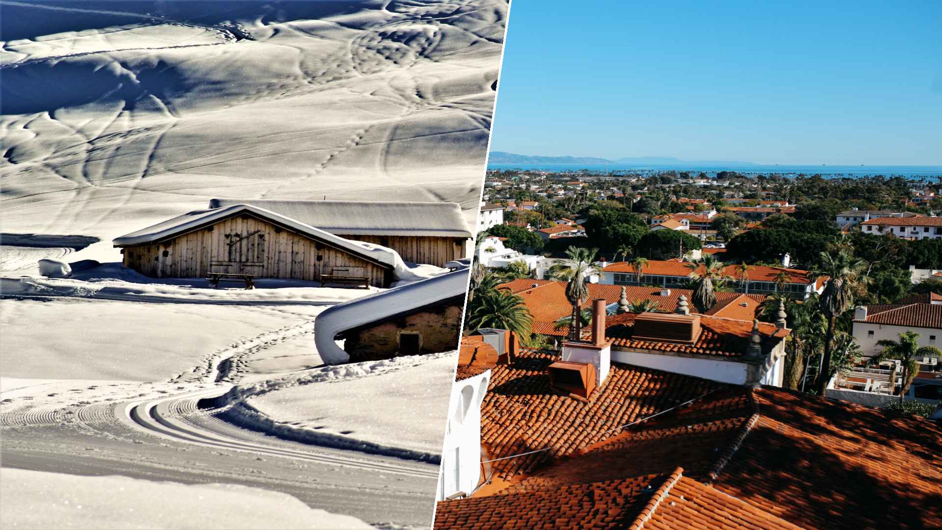 Courchevel to Santa Barbara