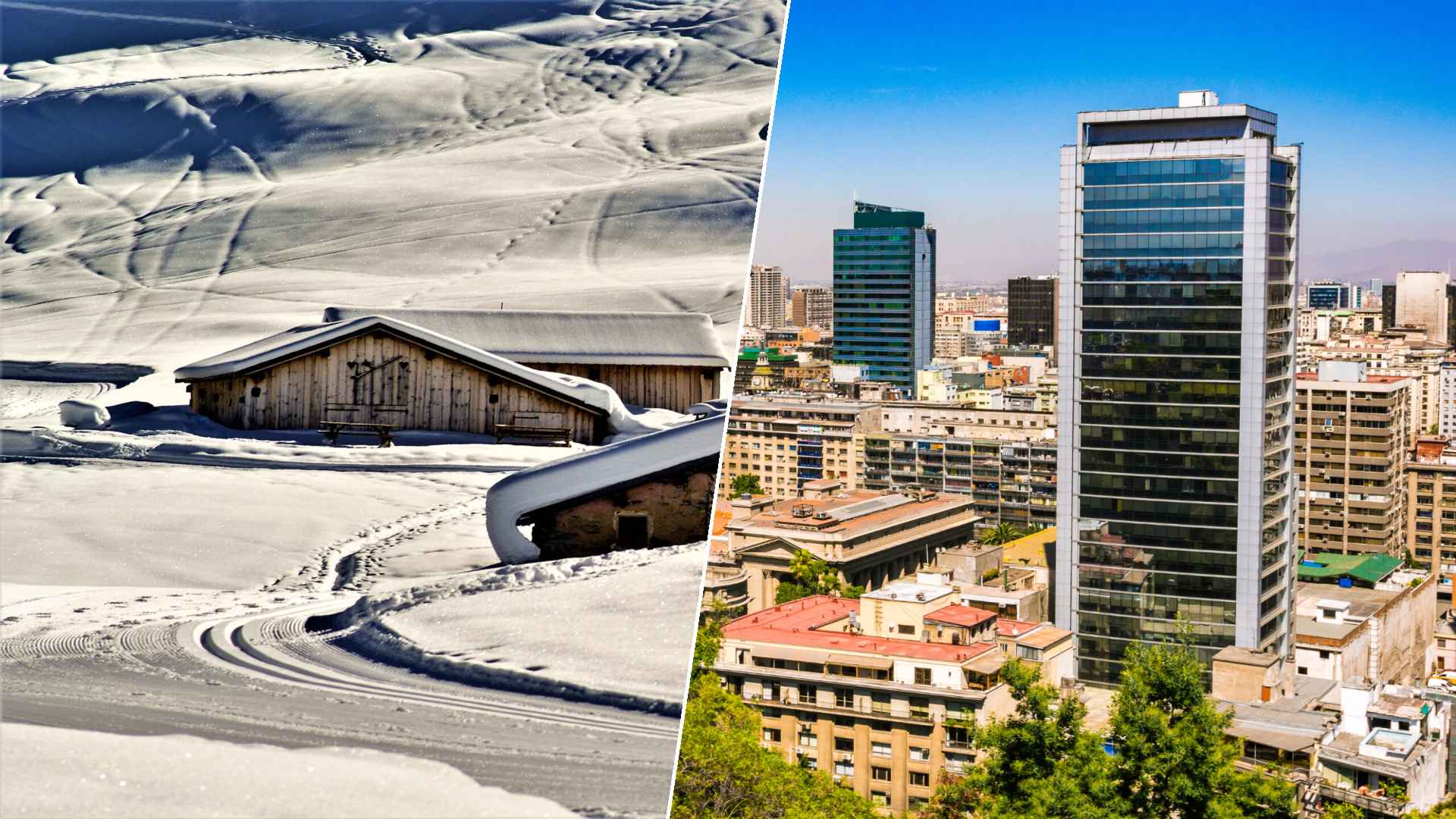 Courchevel to Santiago