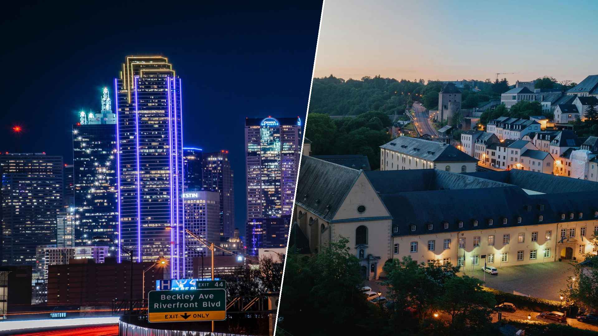 Dallas to Luxembourg City