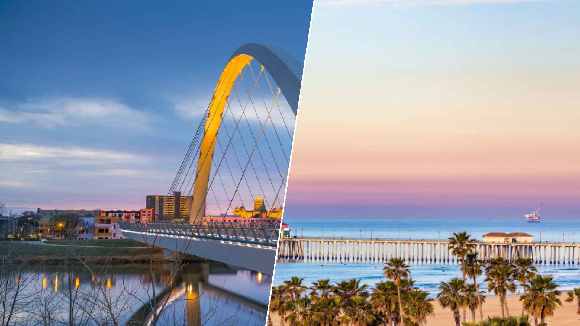 Des Moines to Huntington Beach