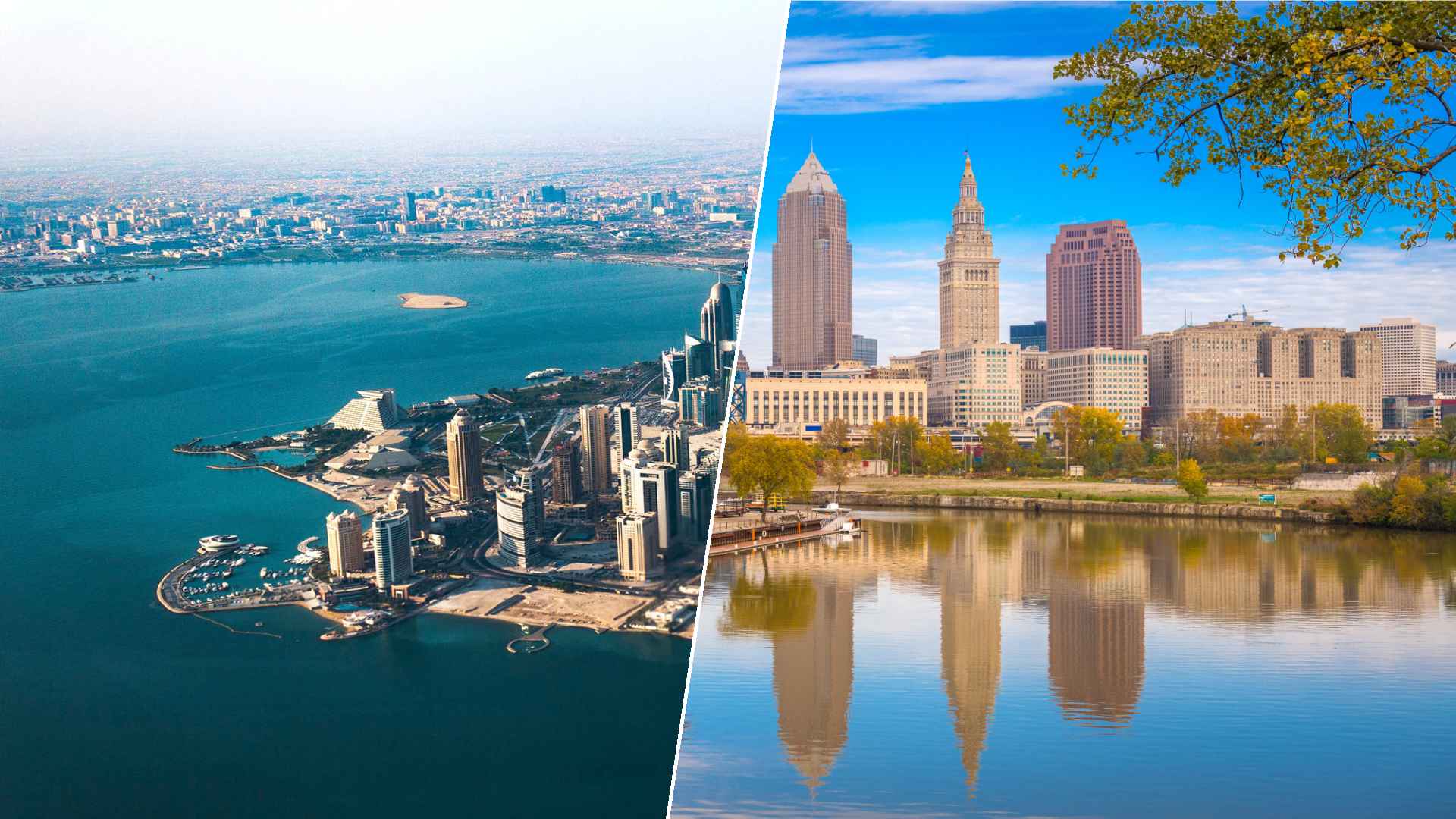 Doha to Cleveland