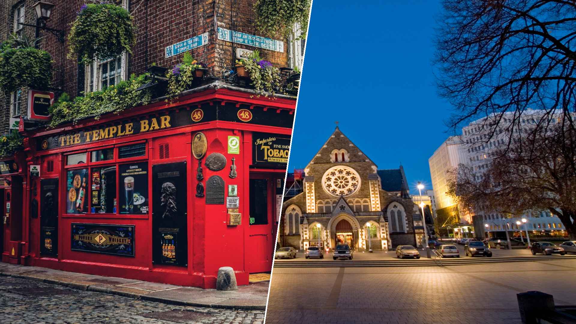 Dublin to Christchurch