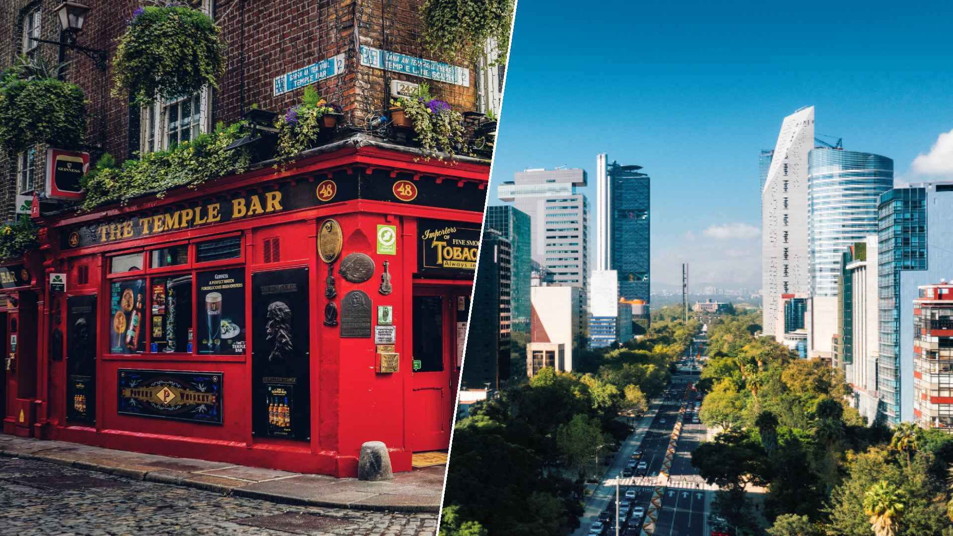 Dublin to Mexico City