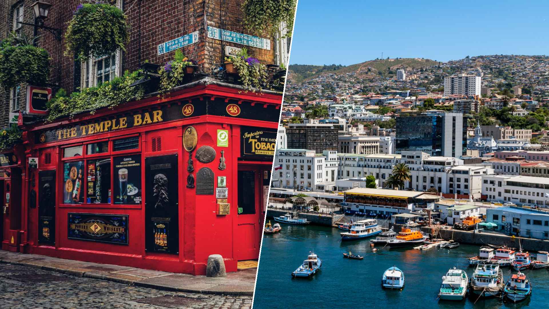 Dublin to Valparaíso