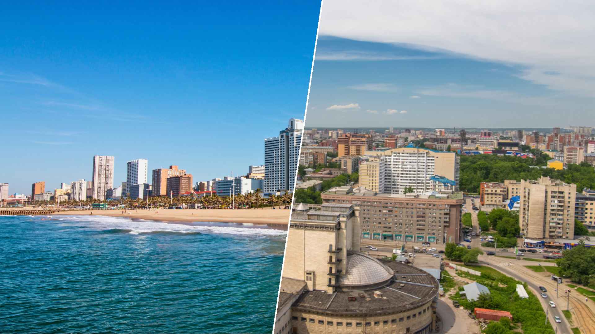 Durban to Novosibirsk