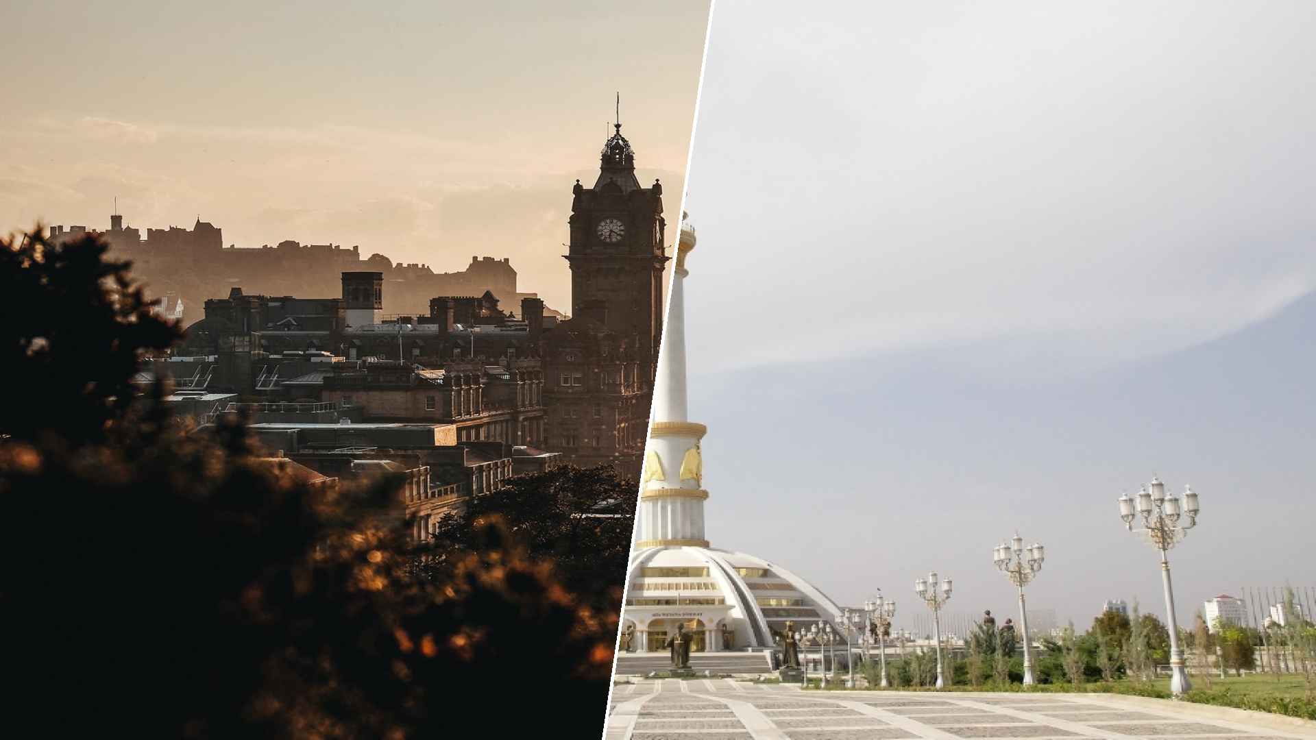 Edinburgh to Ashgabat