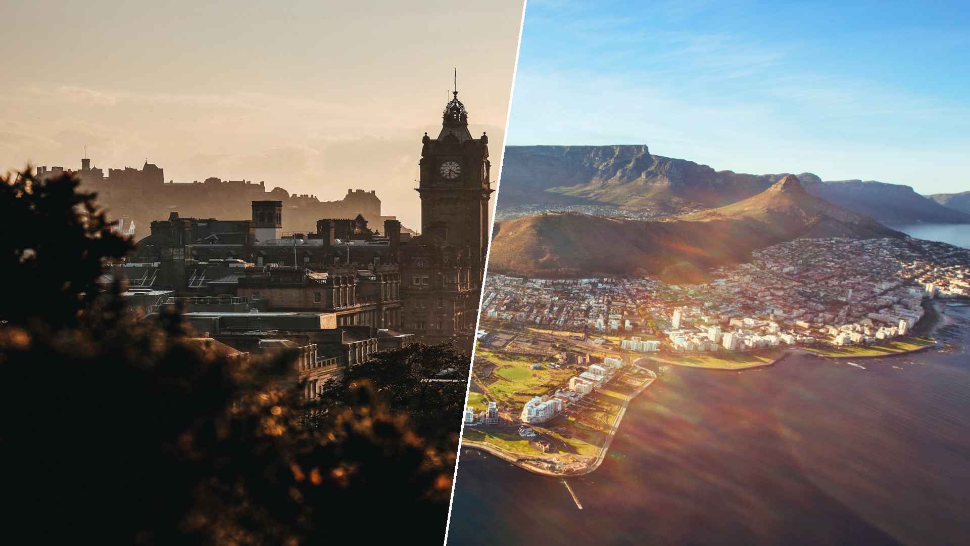 Edinburgh to Cape Town