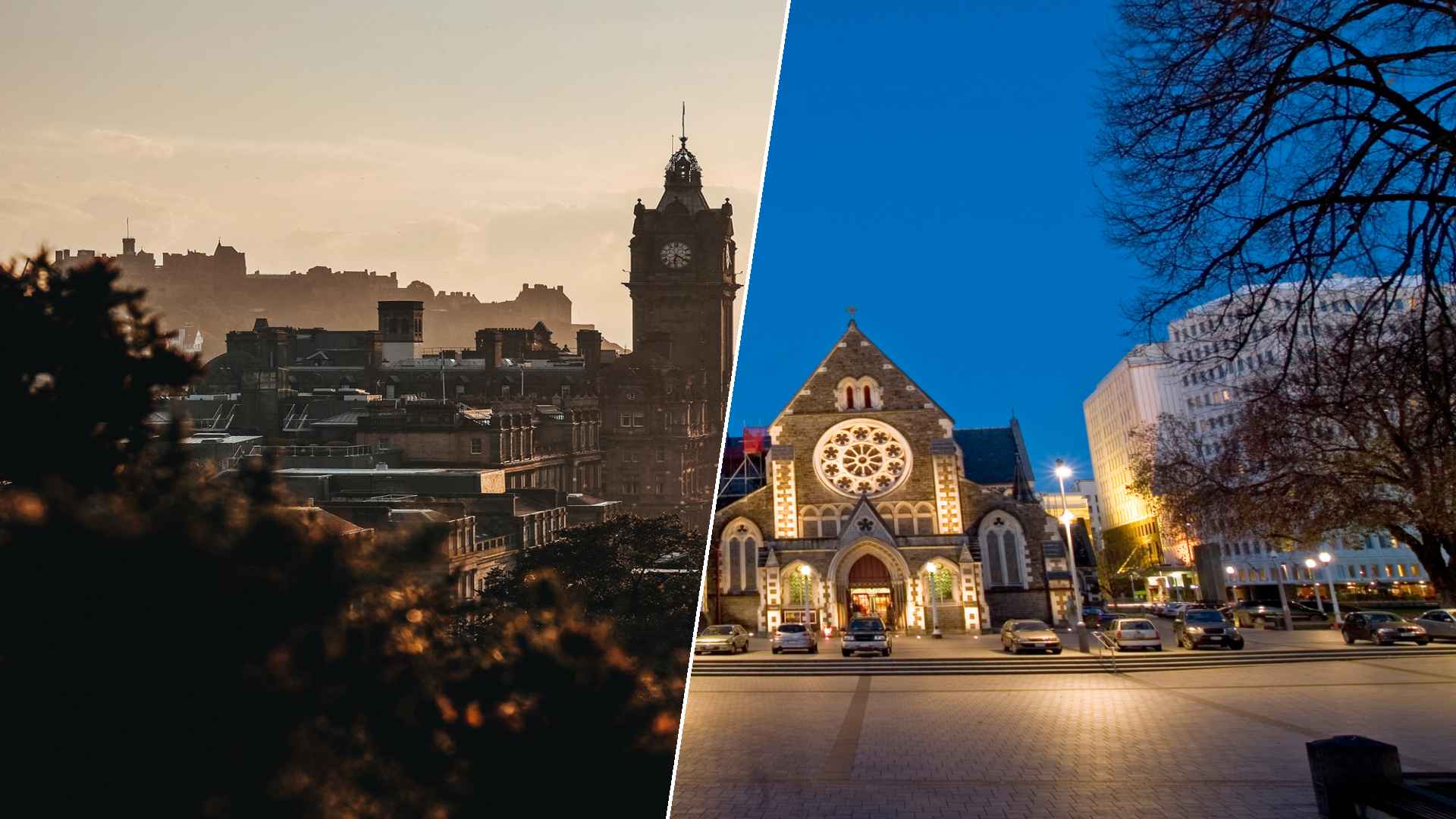 Edinburgh to Christchurch