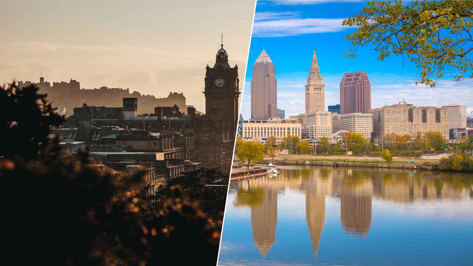 Edinburgh to Cleveland