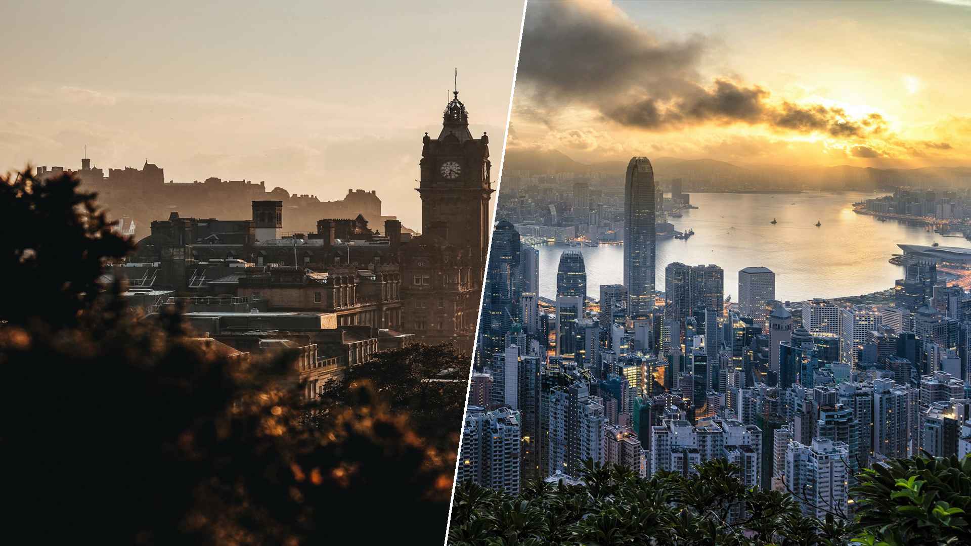 Edinburgh to Hong Kong