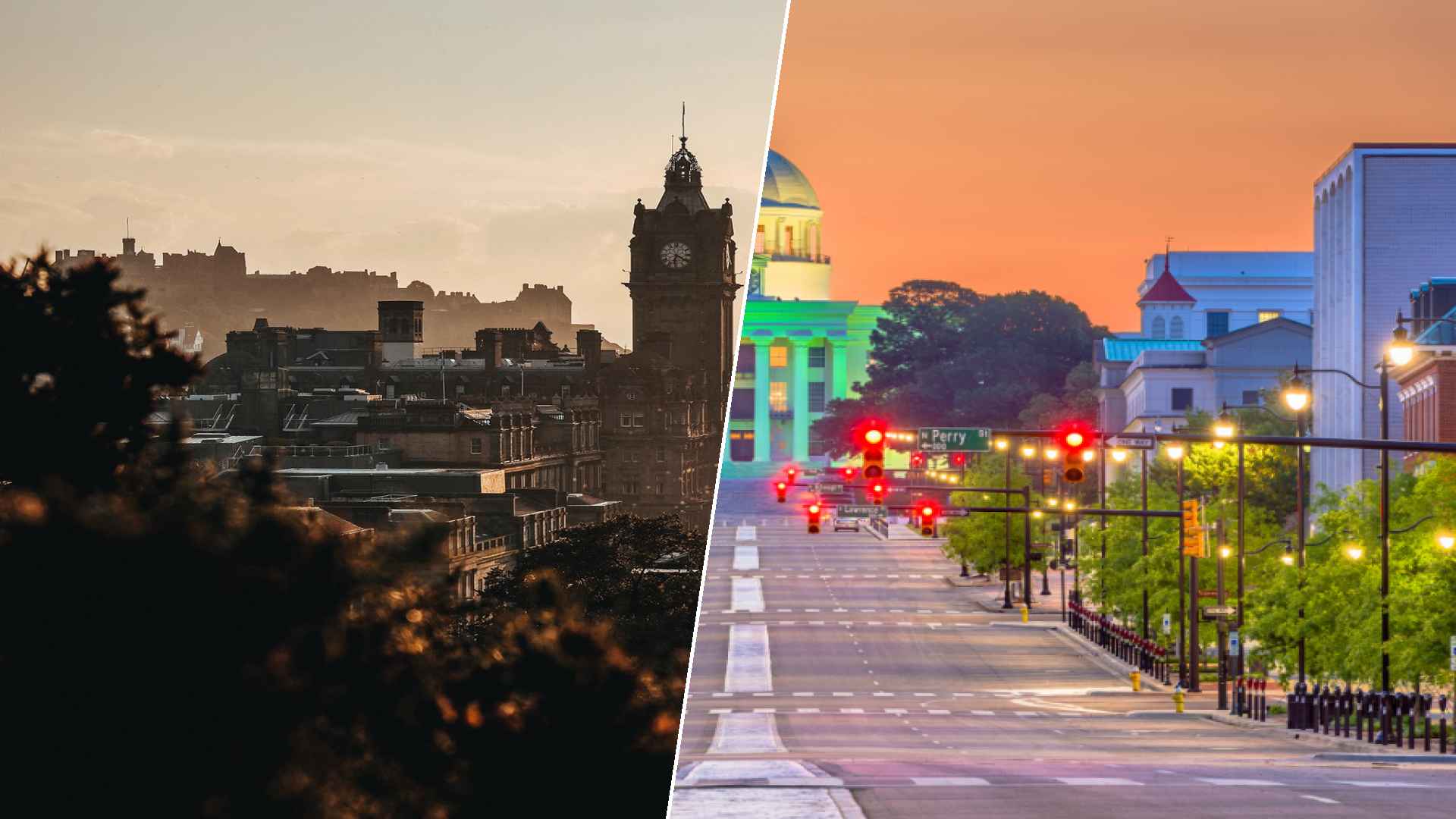 Edinburgh to Montgomery