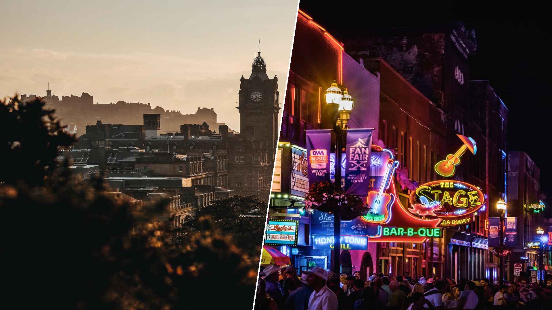 Edinburgh to Nashville