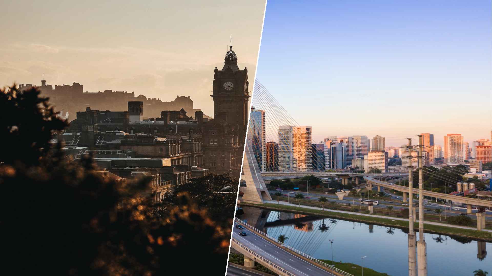 Edinburgh to São Paulo