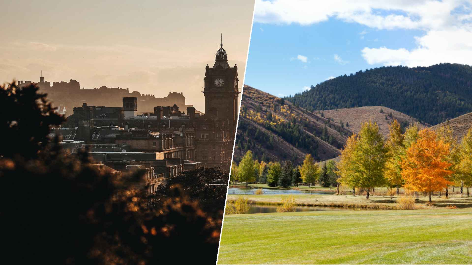 Edinburgh to Sun valley