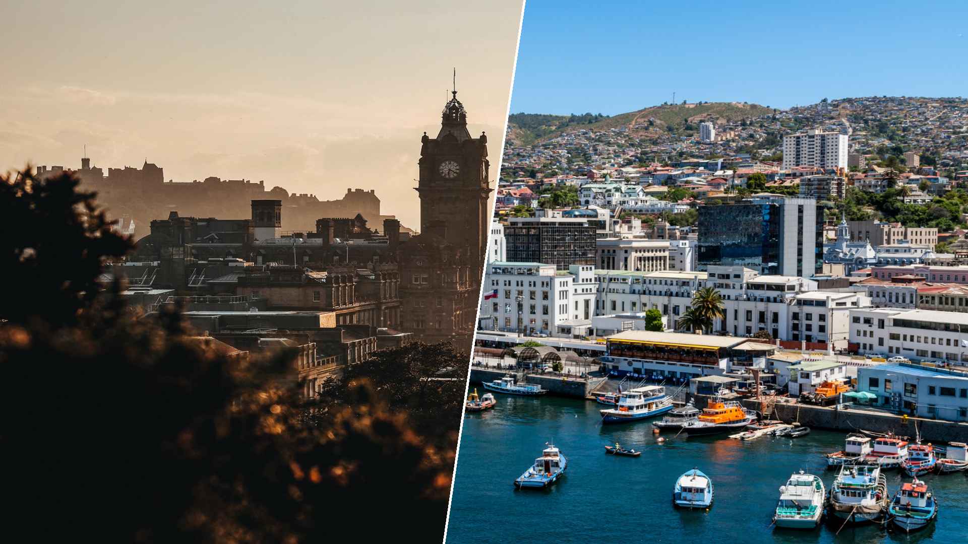 Edinburgh to Valparaíso