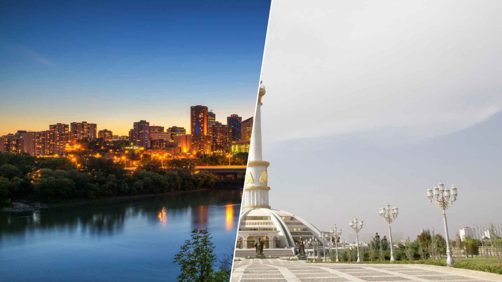 Edmonton to Ashgabat