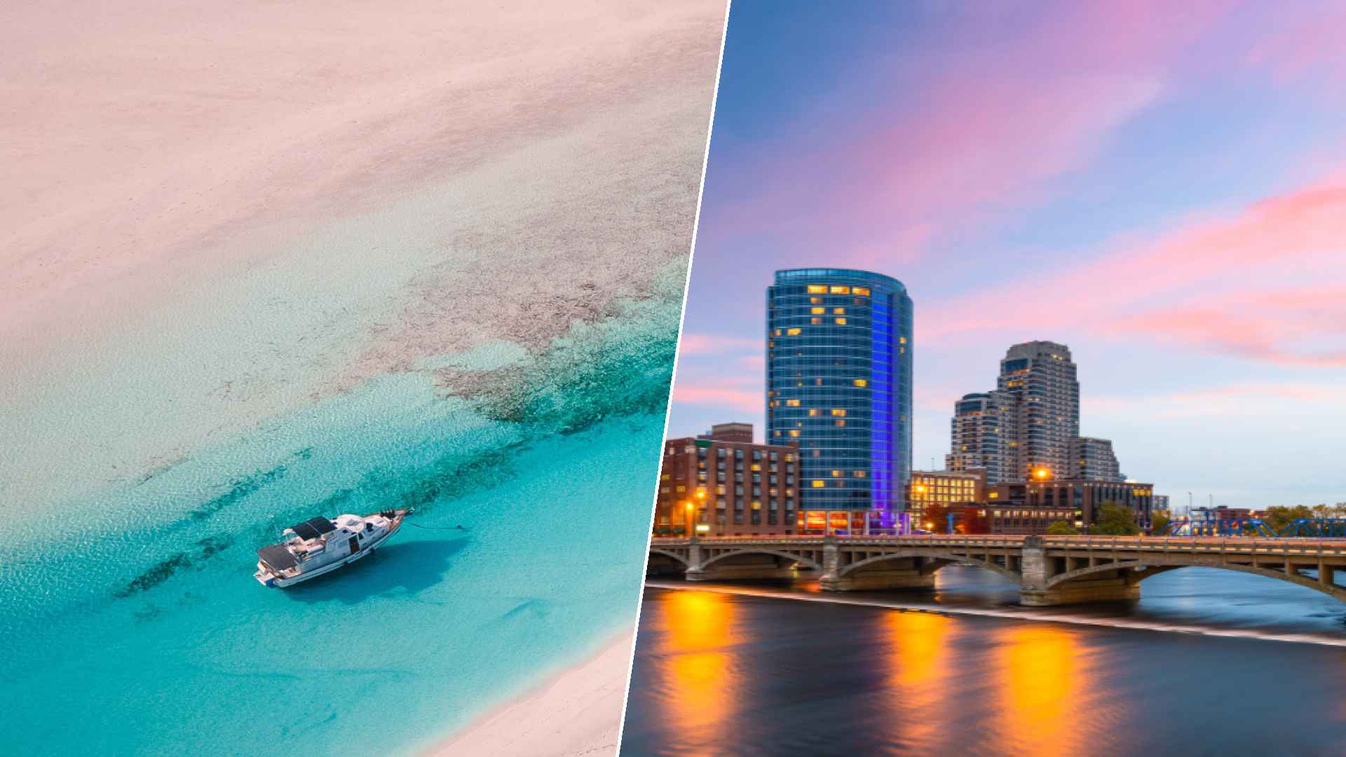 Exumas to Grand Rapids