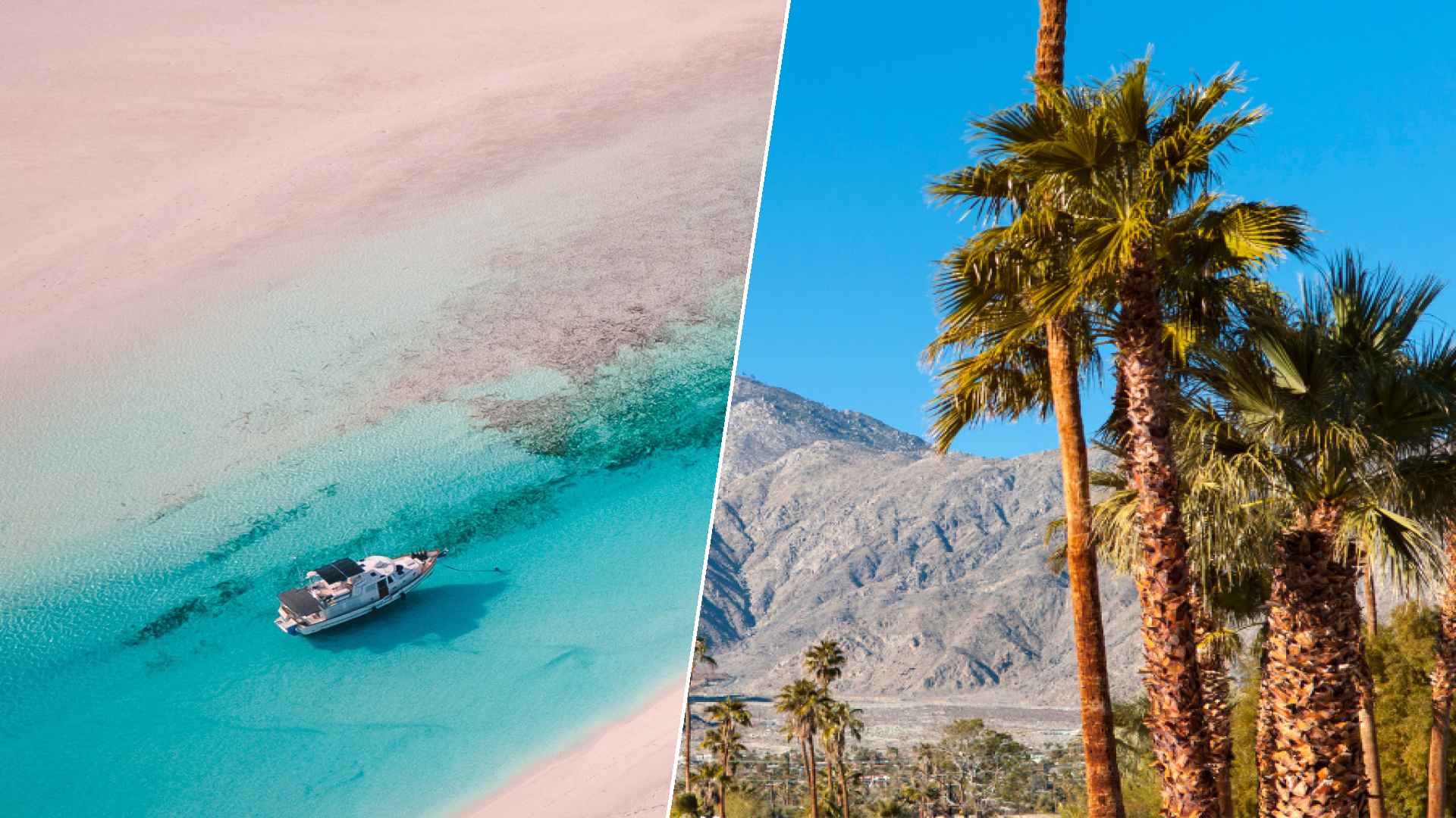 Exumas to Palm Springs