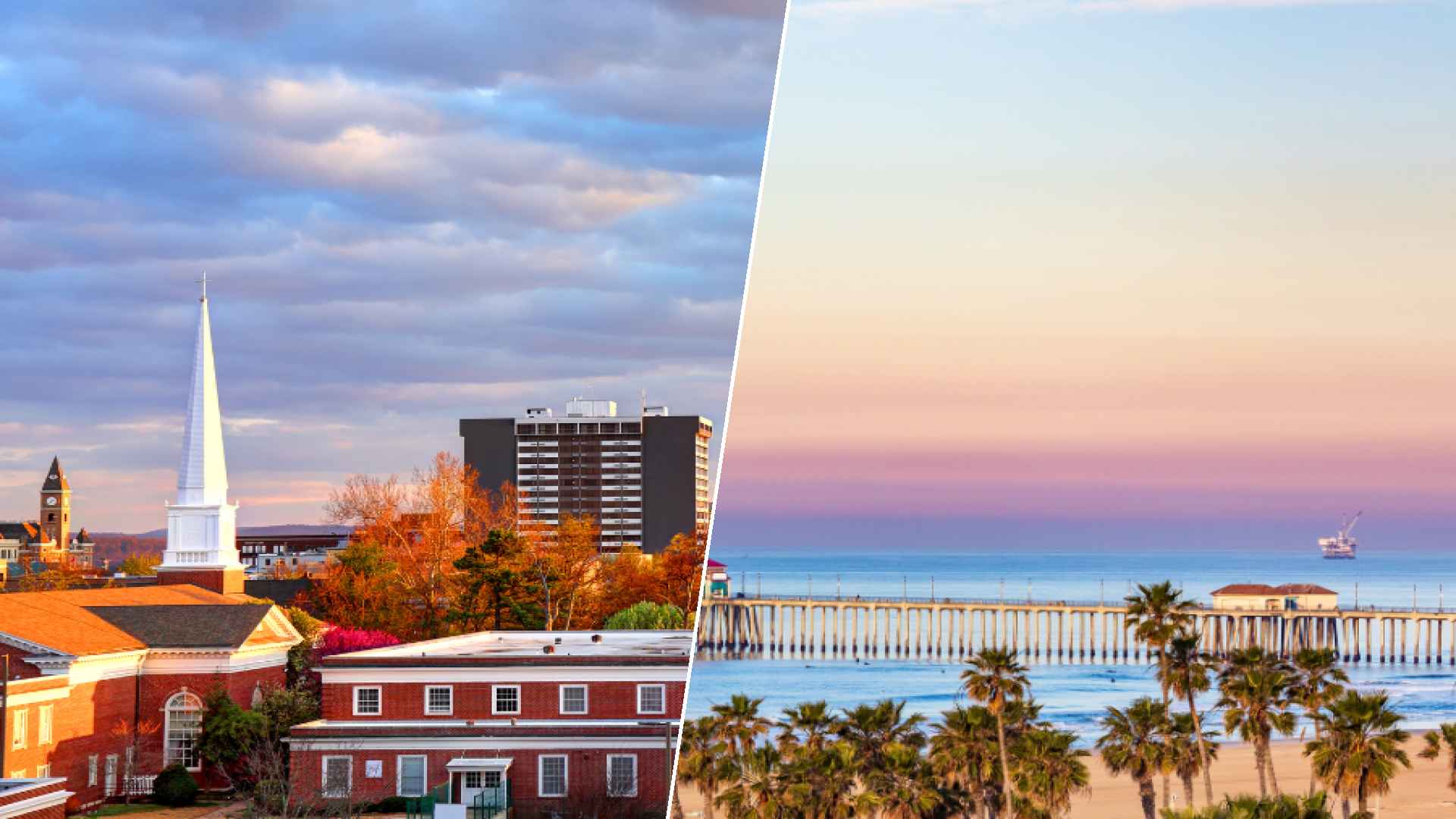 Fayetteville to Huntington Beach